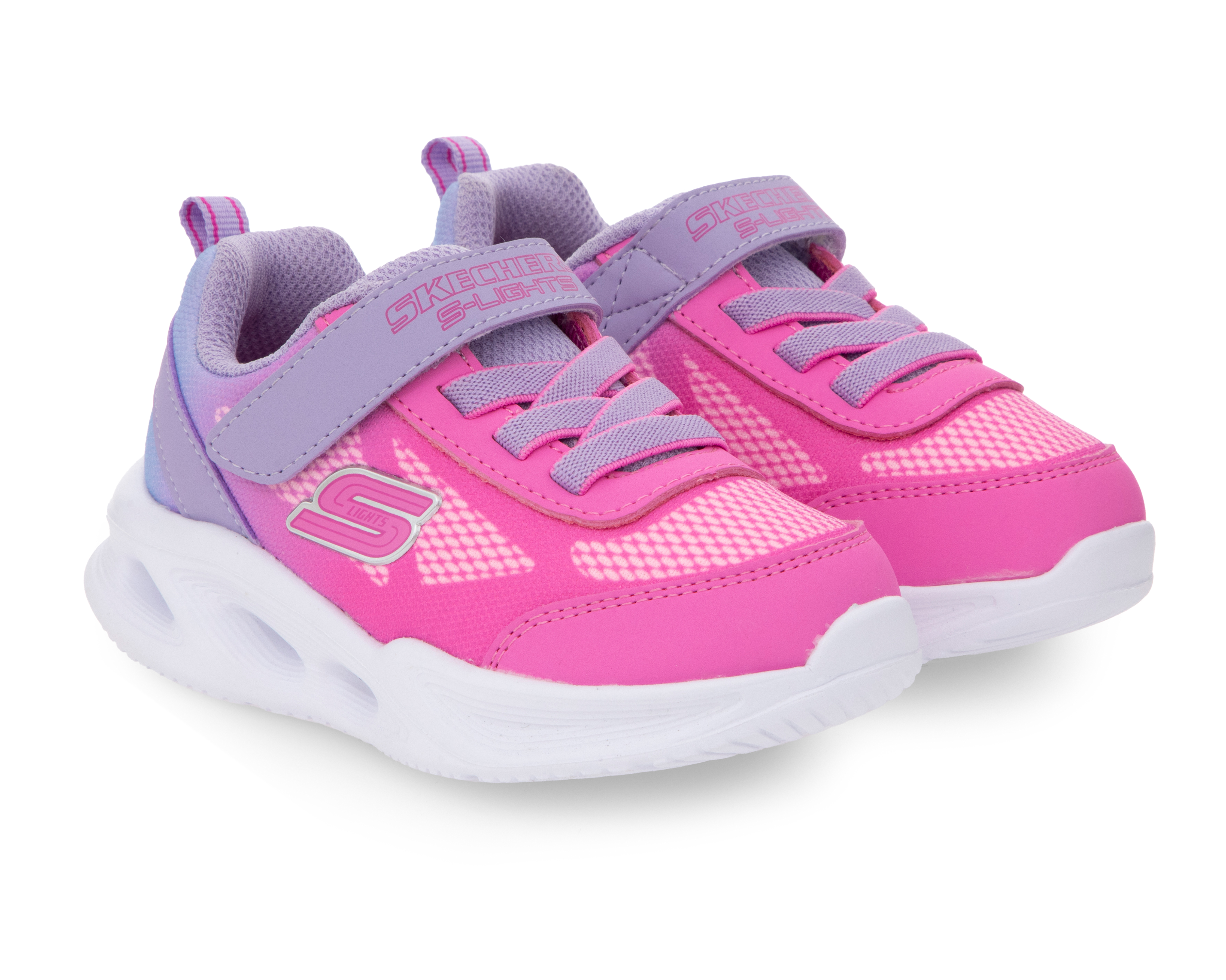Tenis con Luces Skechers Sola Glow para Bebé Niña