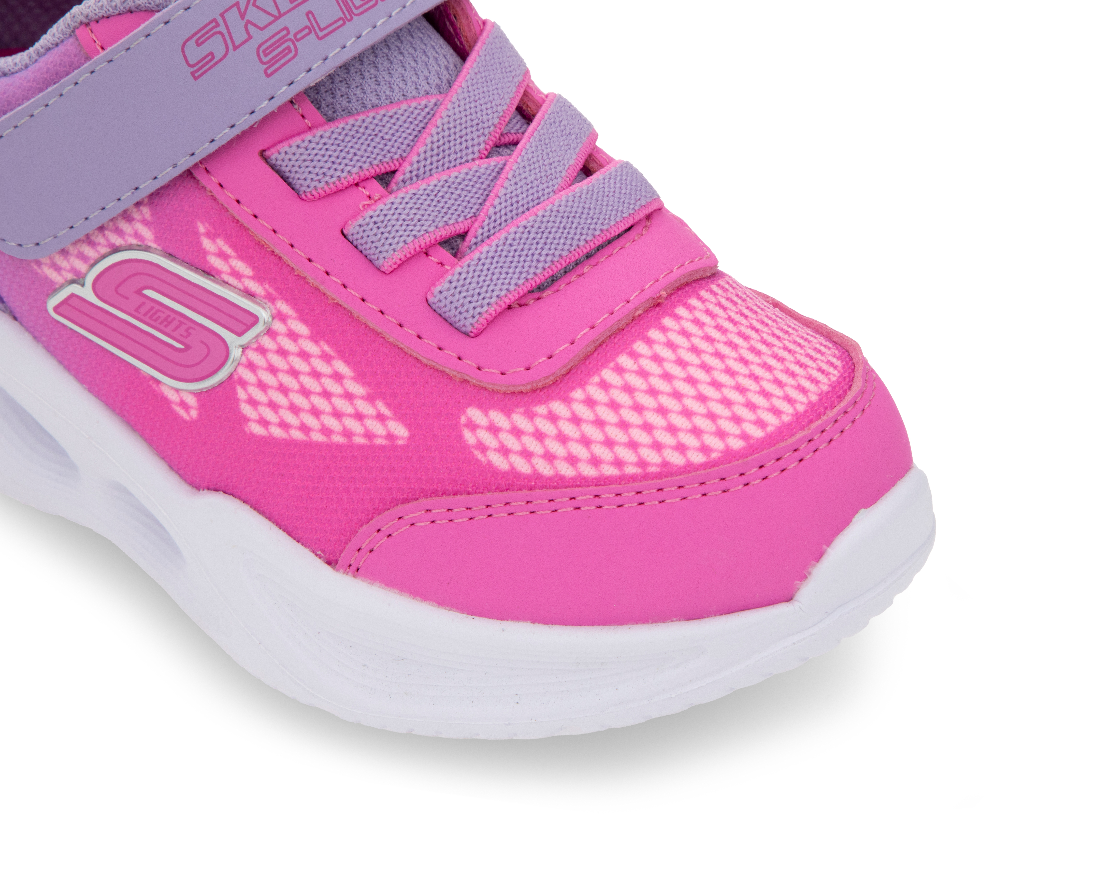 Foto 6 | Foto 6 | Tenis con Luces Skechers Sola Glow para Bebé Niña