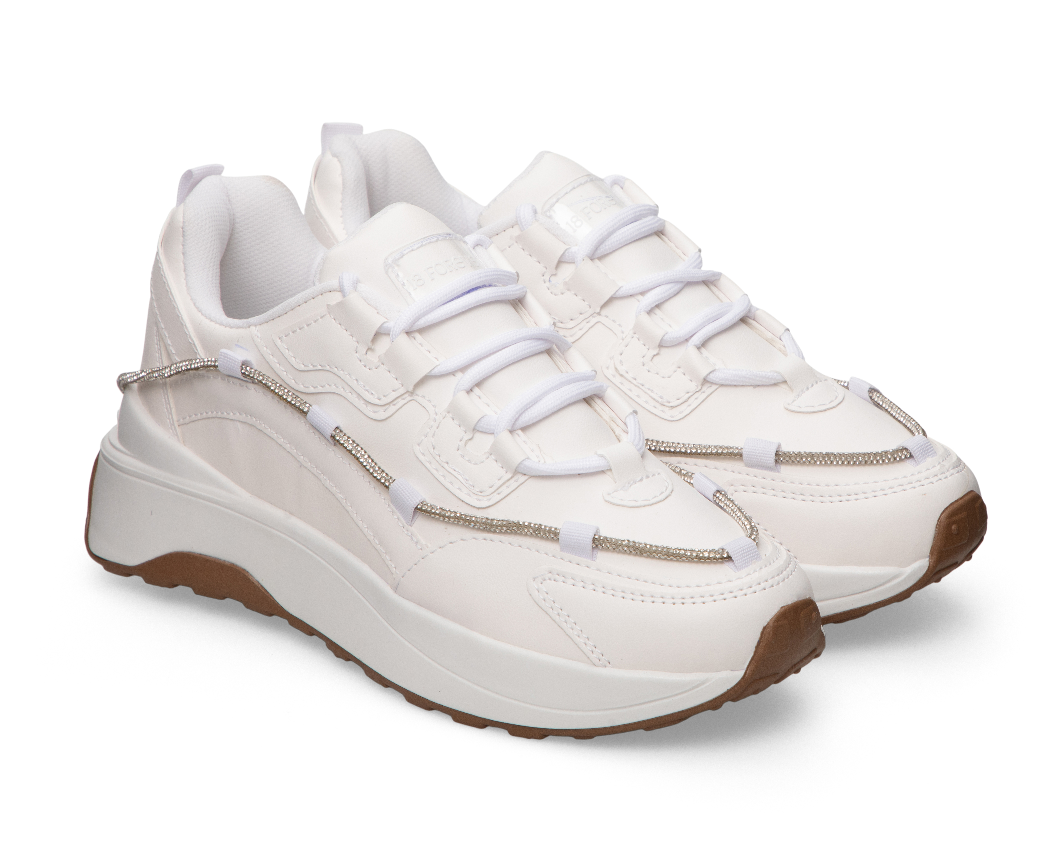 Foto 2 pulgar | Foto 1 | Tenis Casuales 18 Forever para Mujer