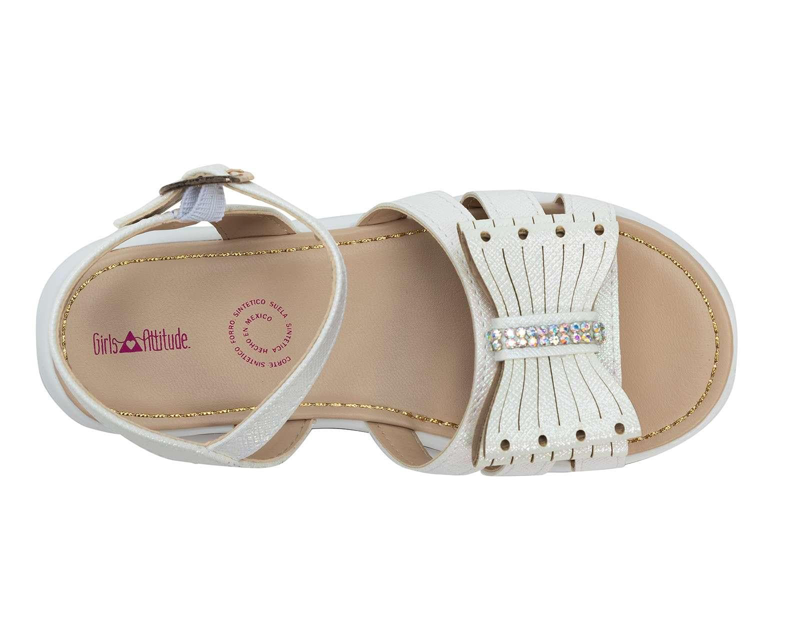 Foto 5 pulgar | Foto 4 | Sandalias Girls Attitude para Niña
