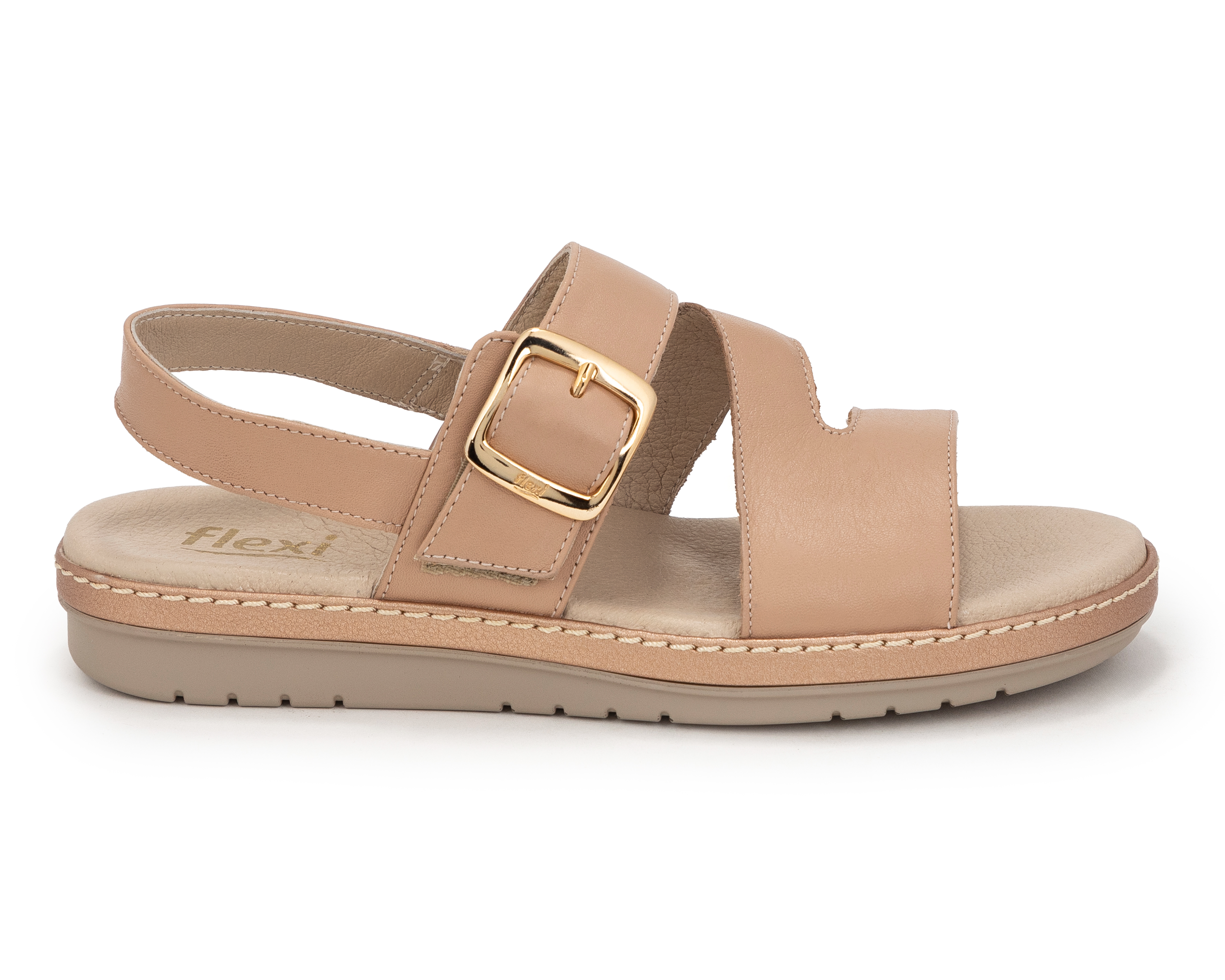 Foto 3 pulgar | Foto 2 | Sandalias Confort Flexi Peonia de Piel para Mujer