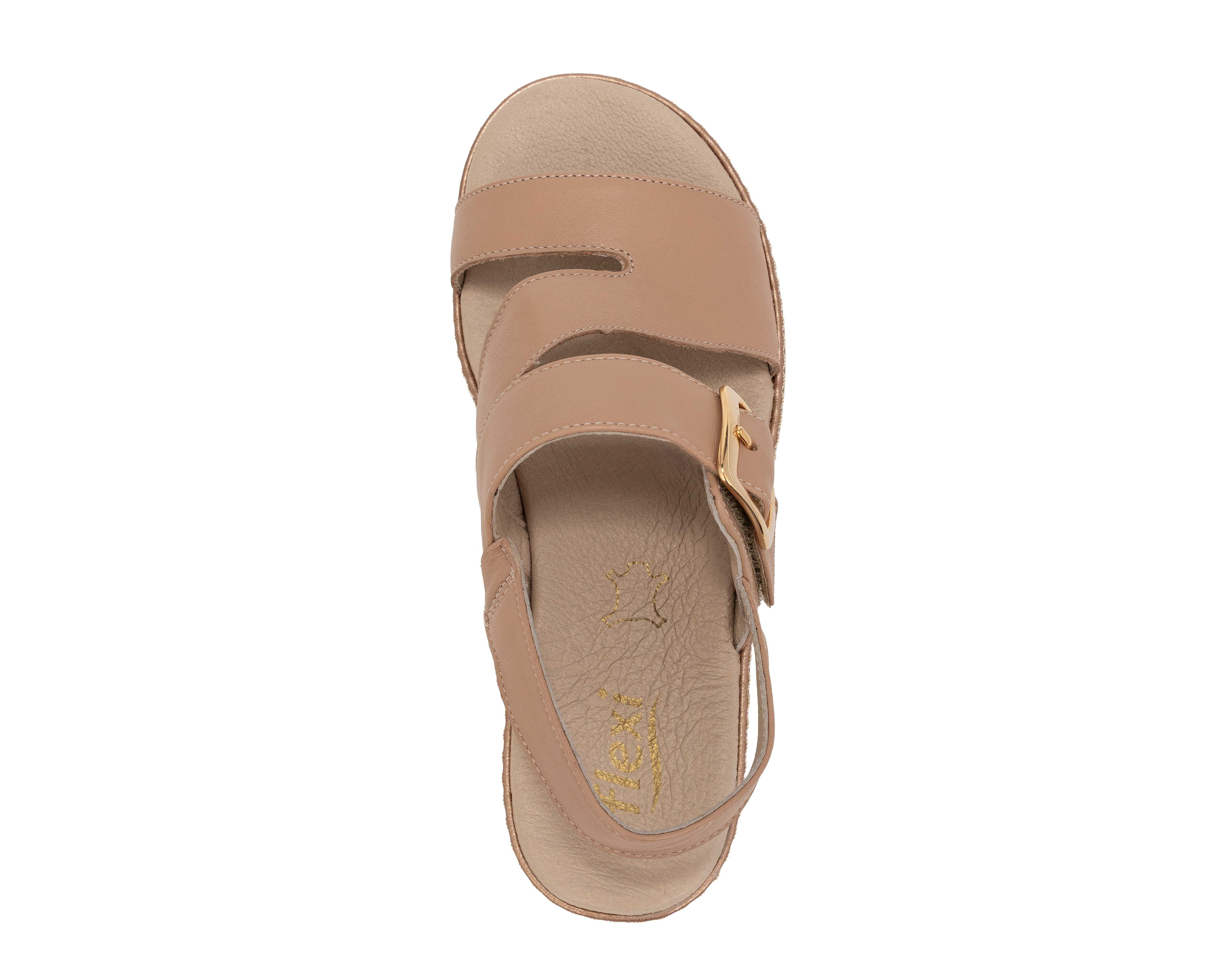 Foto 5 | Foto 5 | Sandalias Confort Flexi Peonia de Piel para Mujer