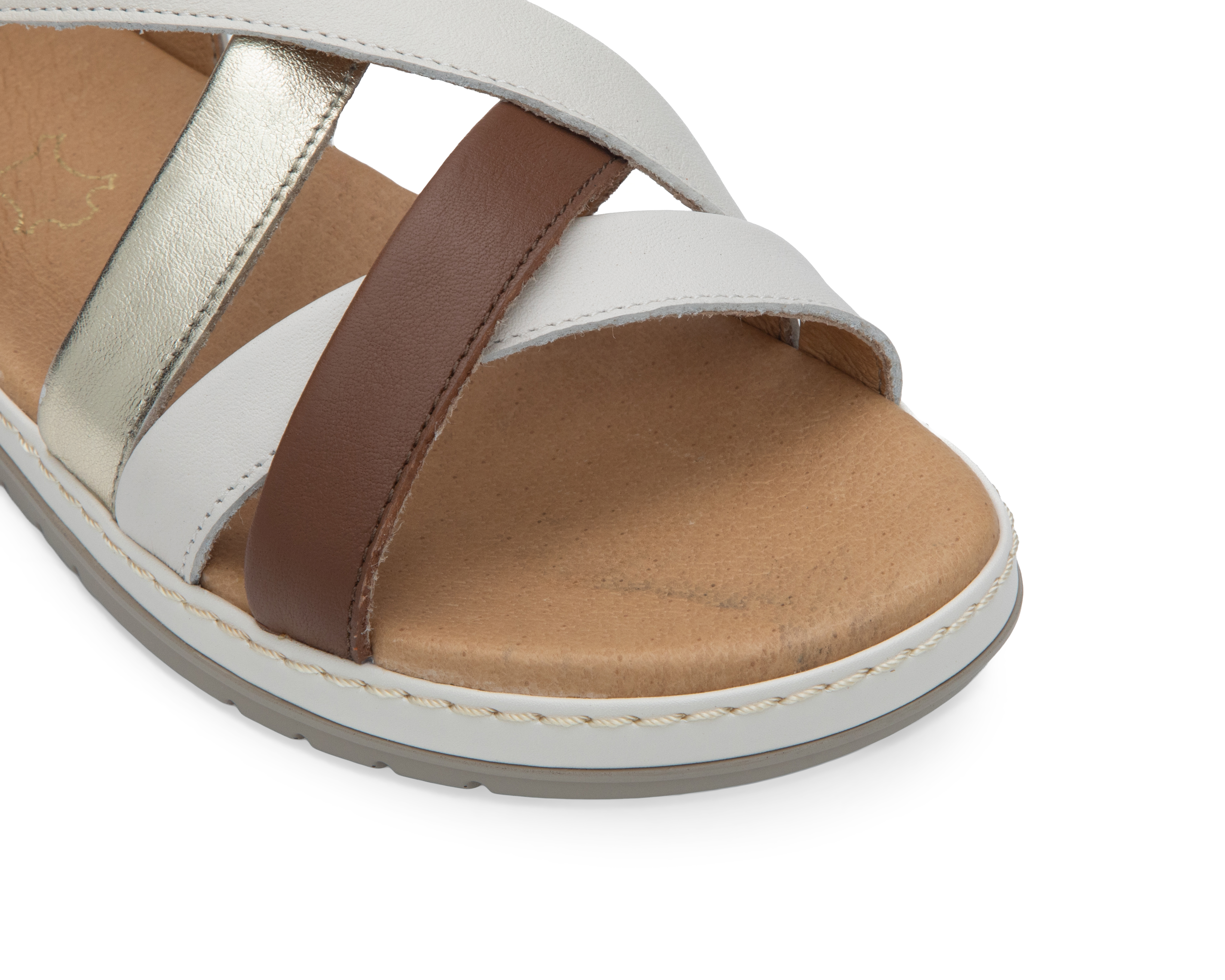Foto 6 | Foto 6 | Sandalias Confort Flexi Peonia de Piel para Mujer