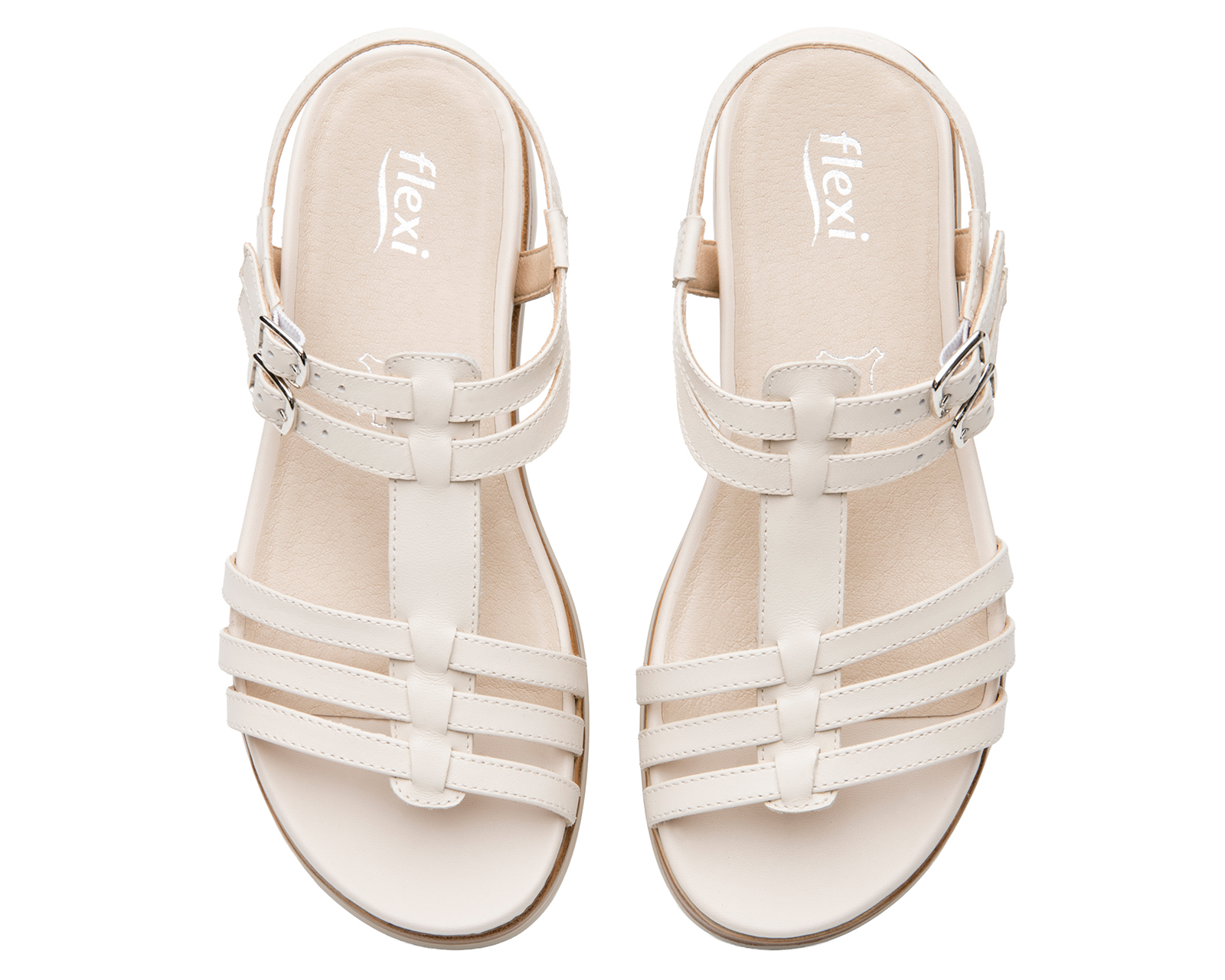 Foto 5 | Foto 5 | Sandalias Confort Flexi Debora de Piel para Mujer