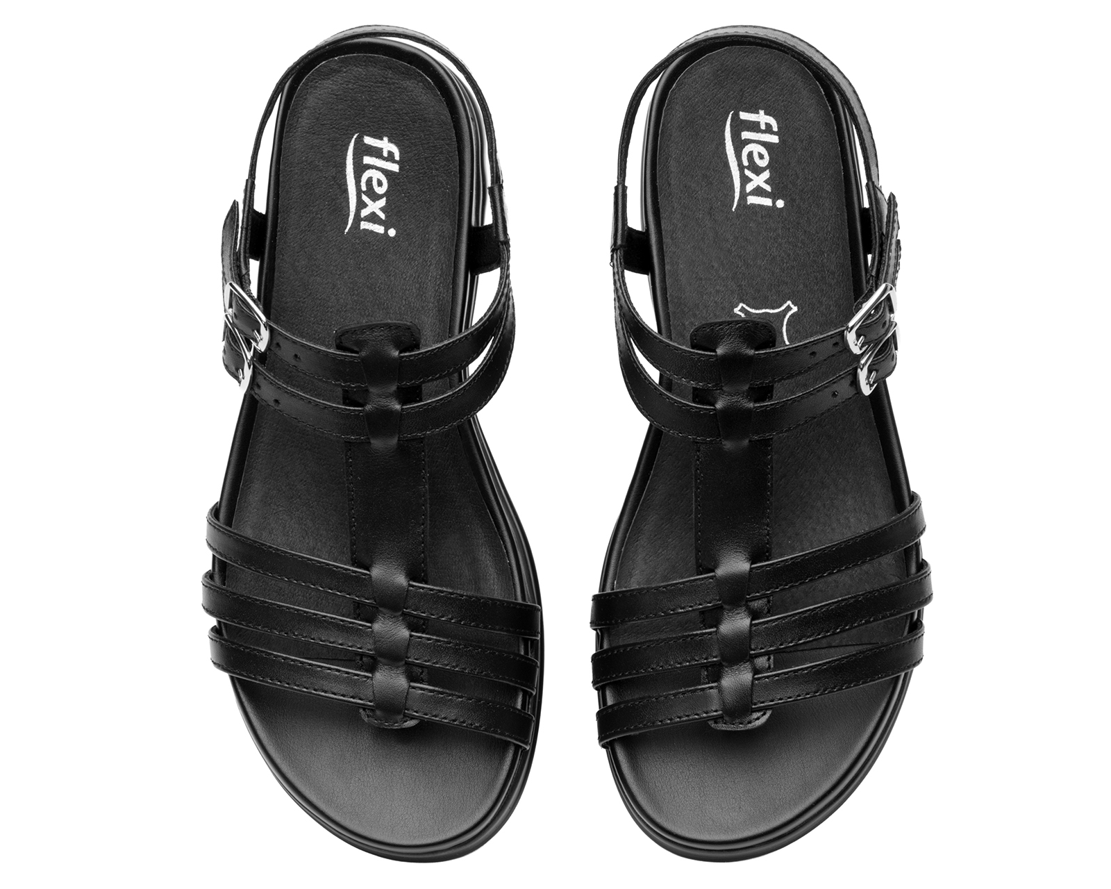 Foto 5 | Foto 5 | Sandalias Confort Flexi Debora de Piel para Mujer