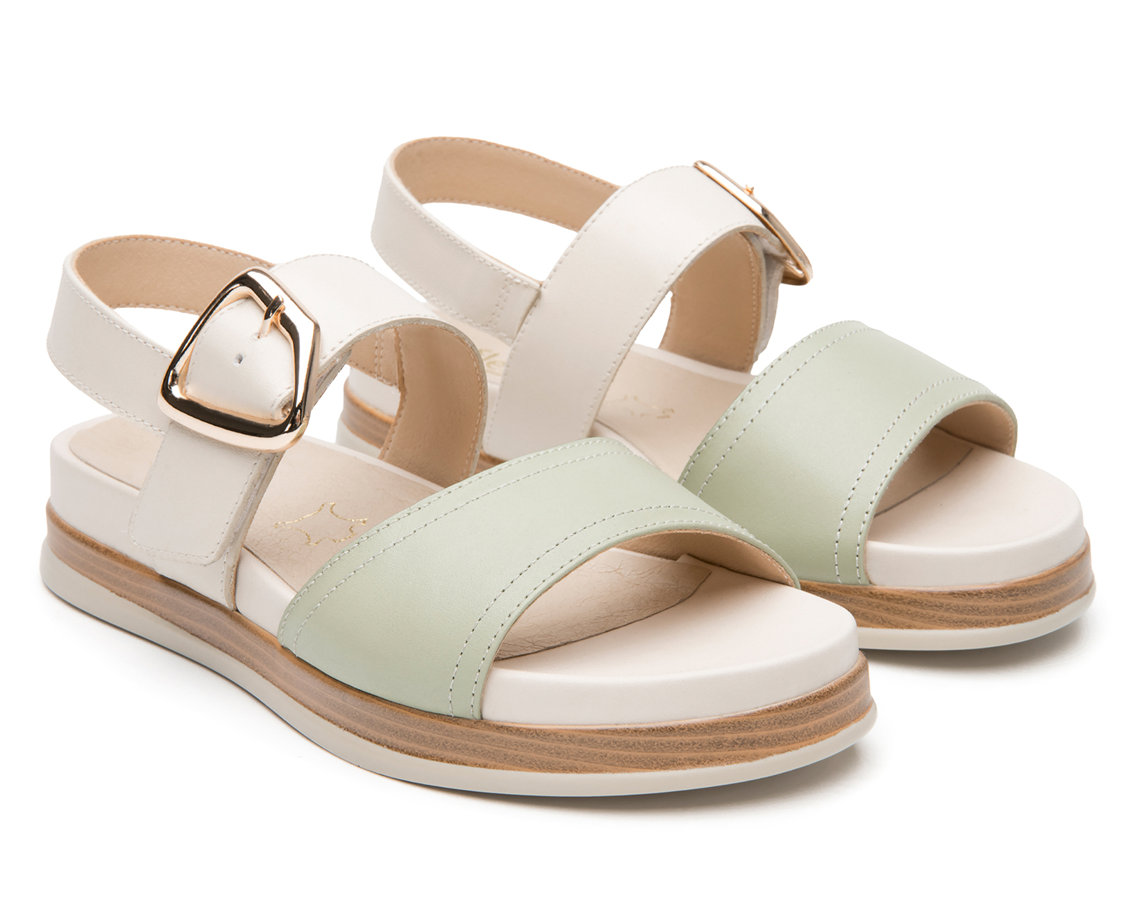 Foto 1 | Foto 1 | Sandalias Confort Flexi Debora de Piel para Mujer