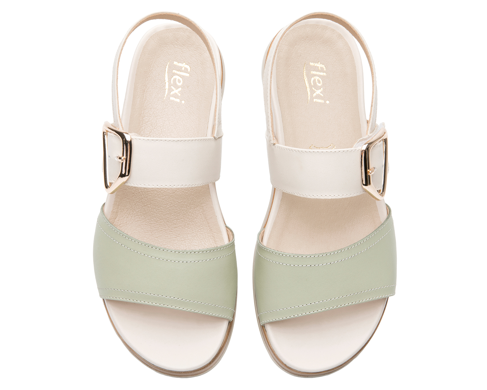 Foto 5 | Foto 5 | Sandalias Confort Flexi Debora de Piel para Mujer