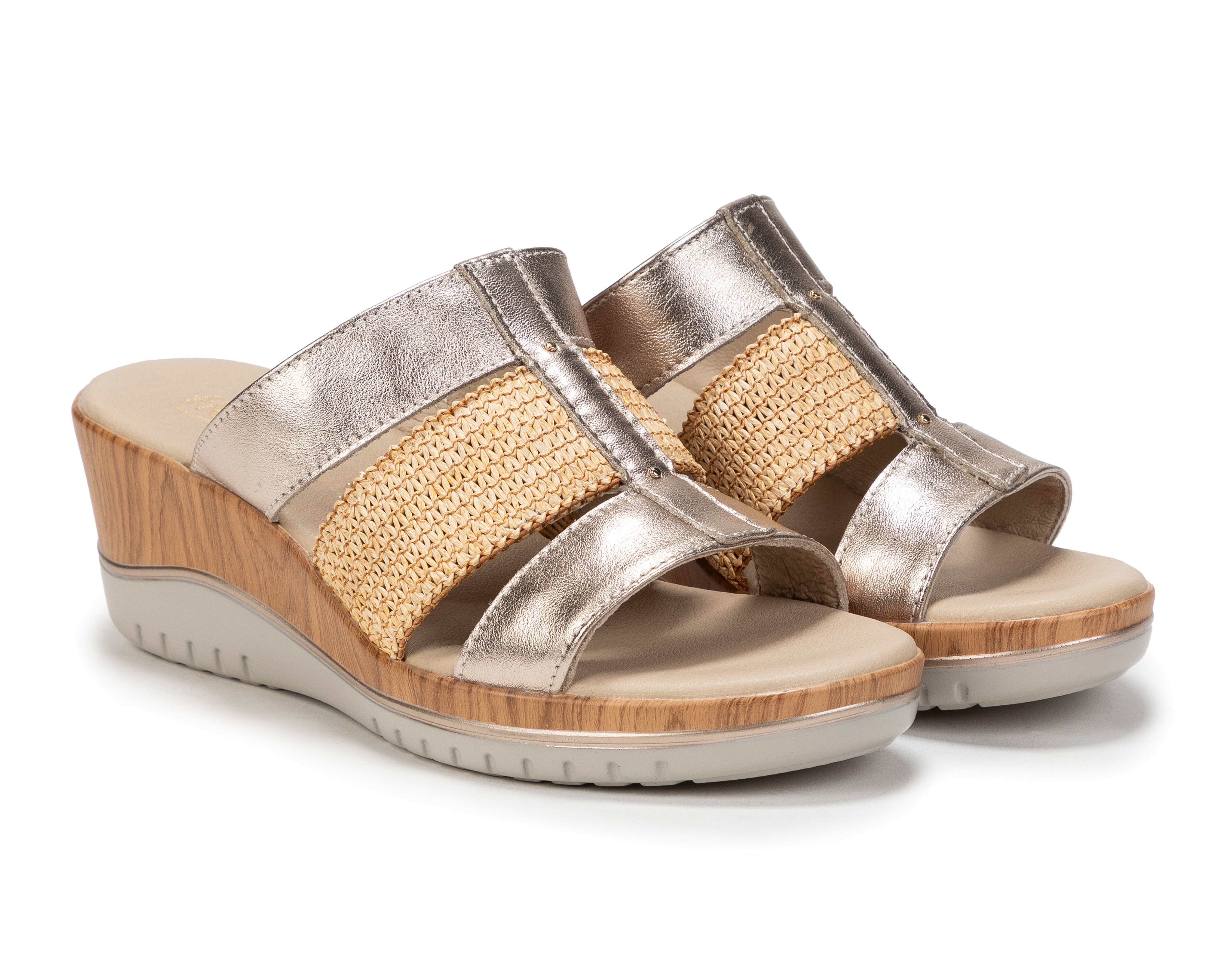 Foto 1 | Foto 1 | Sandalias Confort Flexi Emily de Piel para Mujer