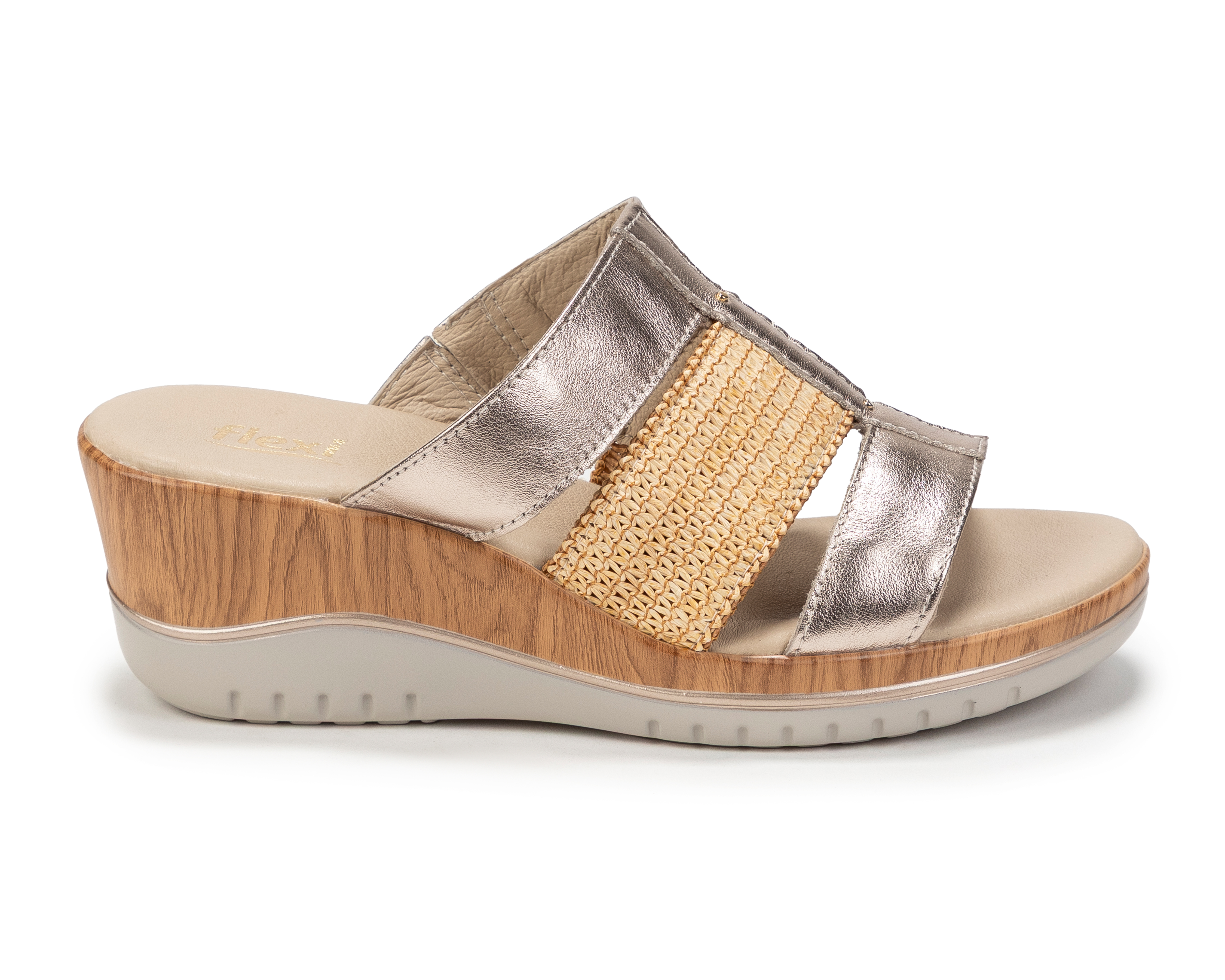 Foto 2 | Foto 2 | Sandalias Confort Flexi Emily de Piel para Mujer