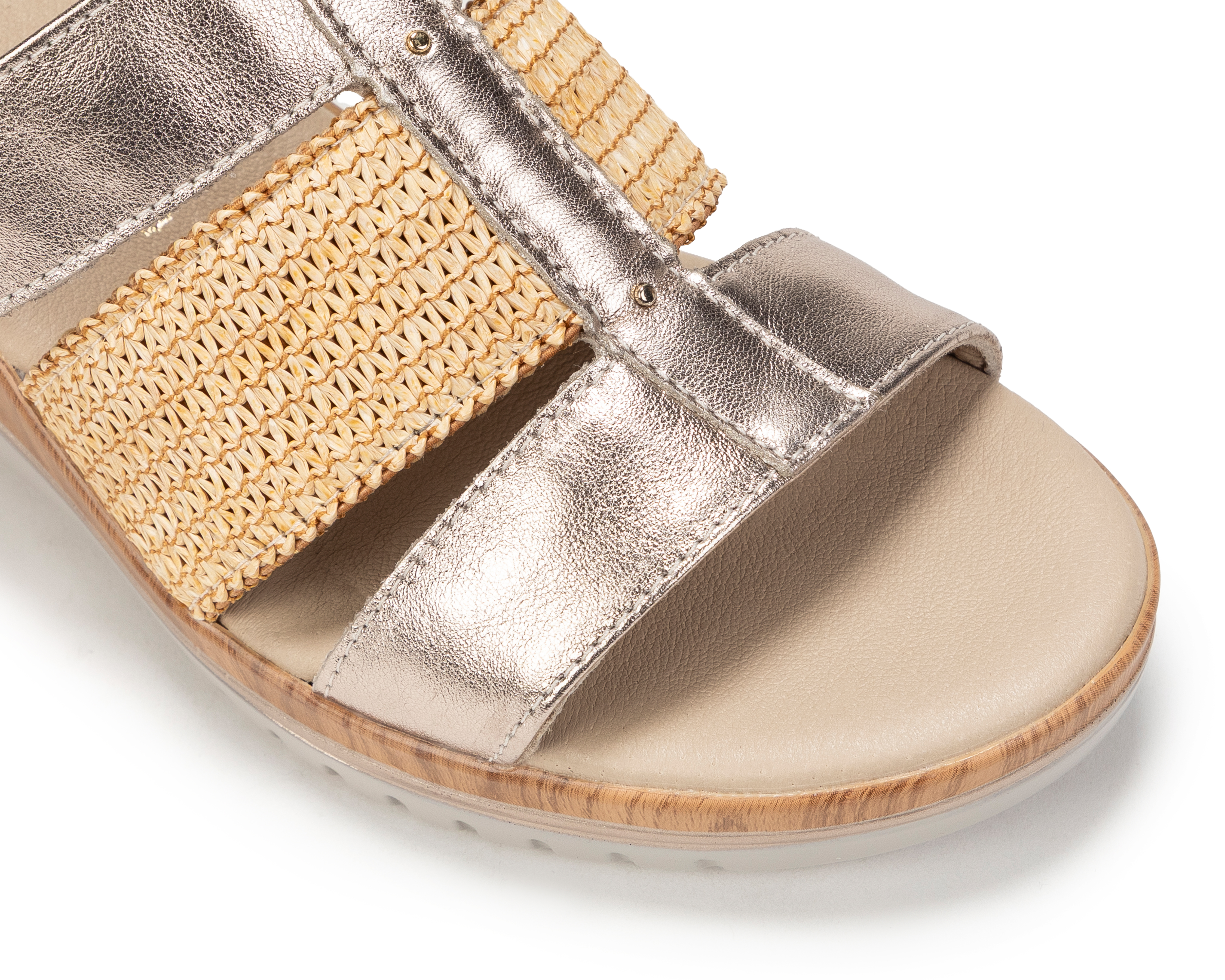 Foto 7 pulgar | Foto 6 | Sandalias Confort Flexi Emily de Piel para Mujer