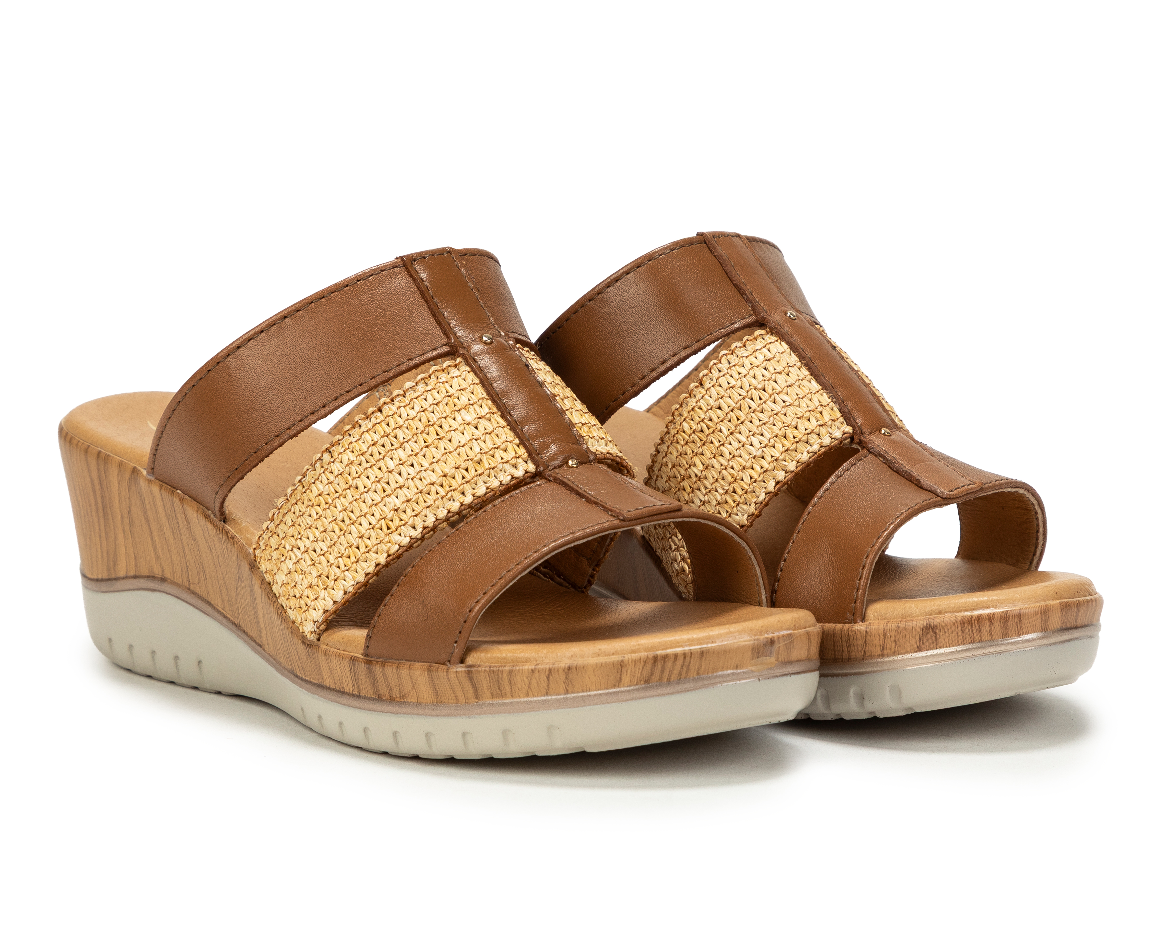 Foto 1 | Foto 1 | Sandalias Confort Flexi Emily de Piel para Mujer