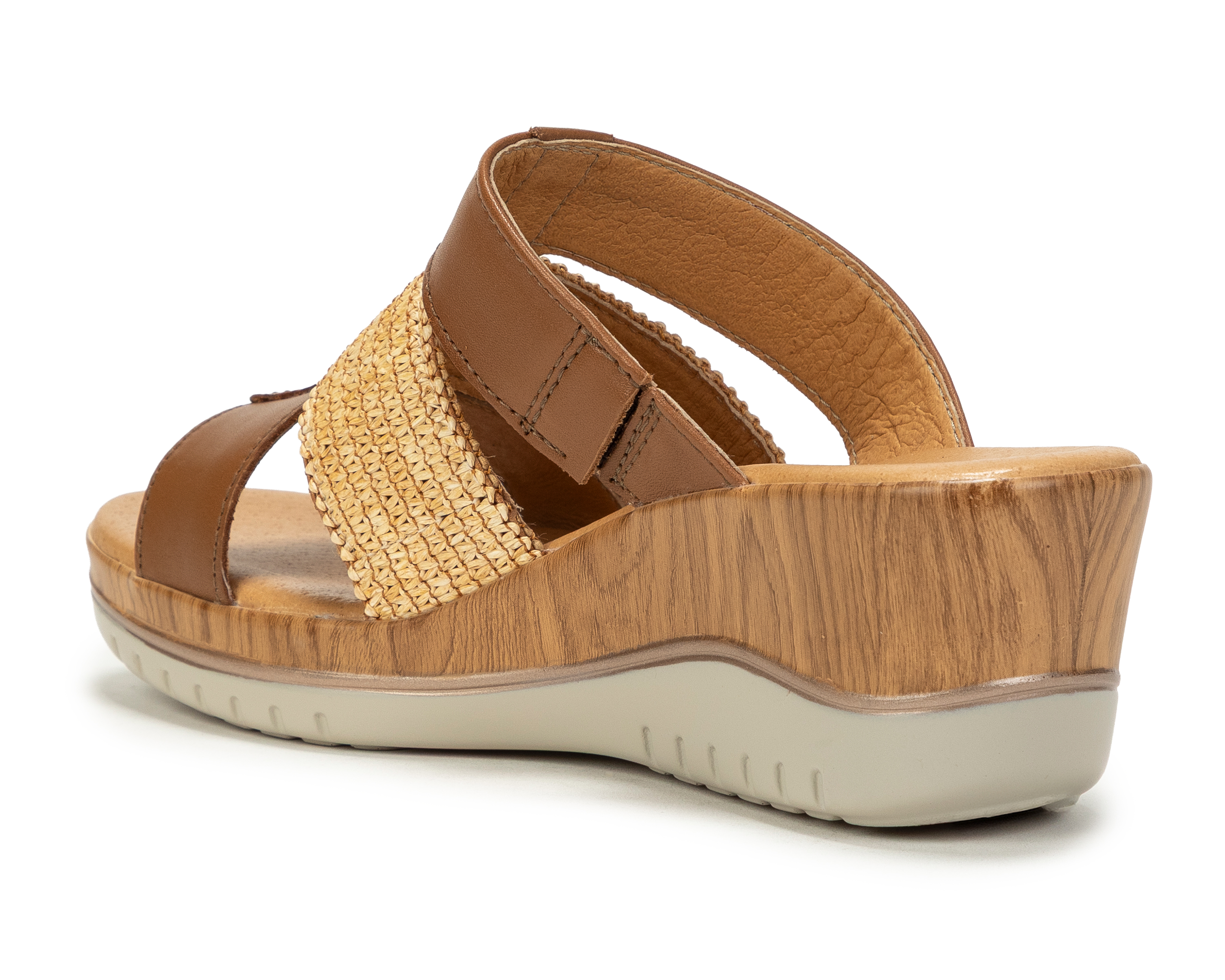 Foto 4 pulgar | Foto 3 | Sandalias Confort Flexi Emily de Piel para Mujer