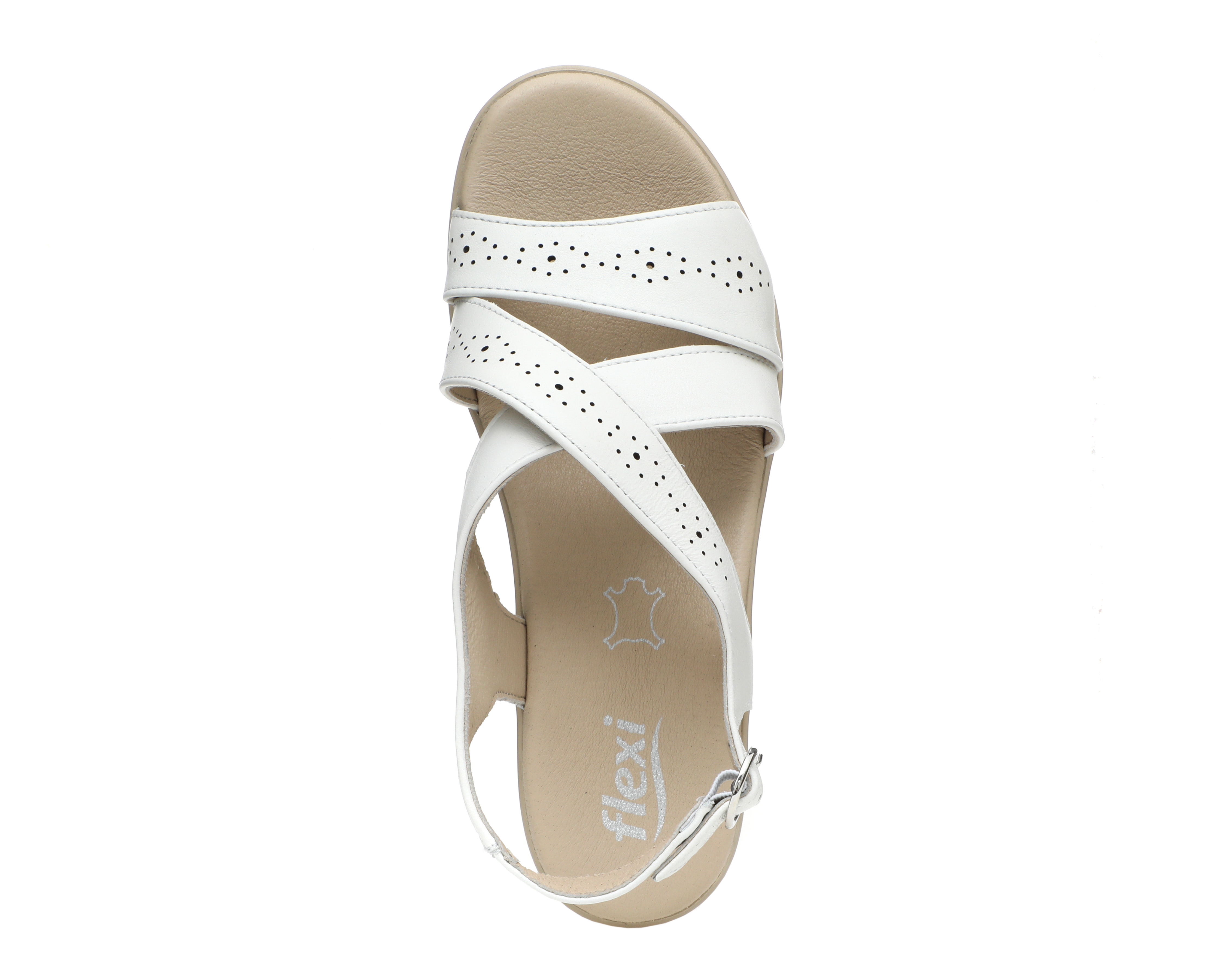 Foto 6 pulgar | Foto 5 | Sandalias Confort Flexi Amapola de Piel para Mujer