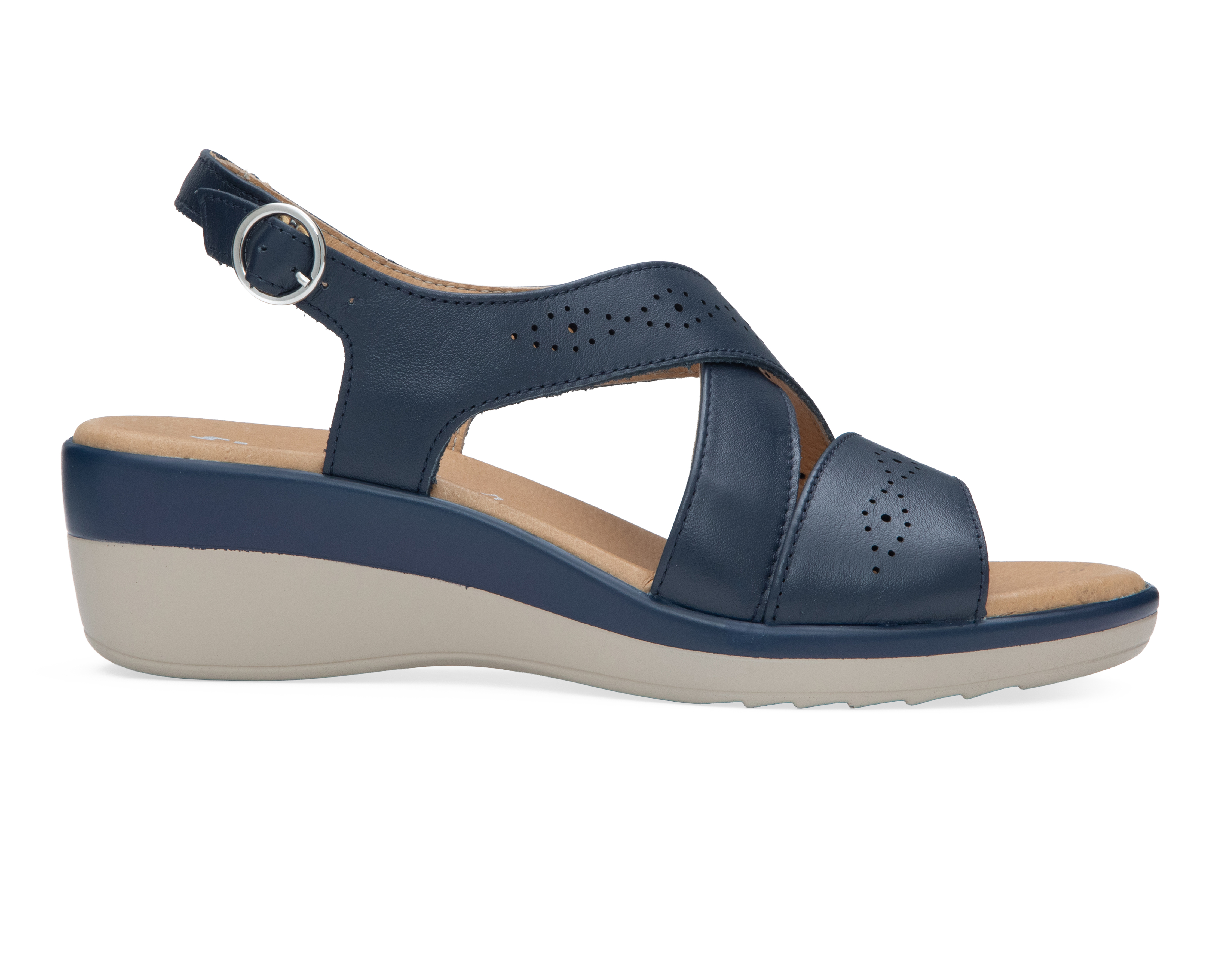 Foto 3 pulgar | Foto 2 | Sandalias Confort Flexi Amapola de Piel para Mujer