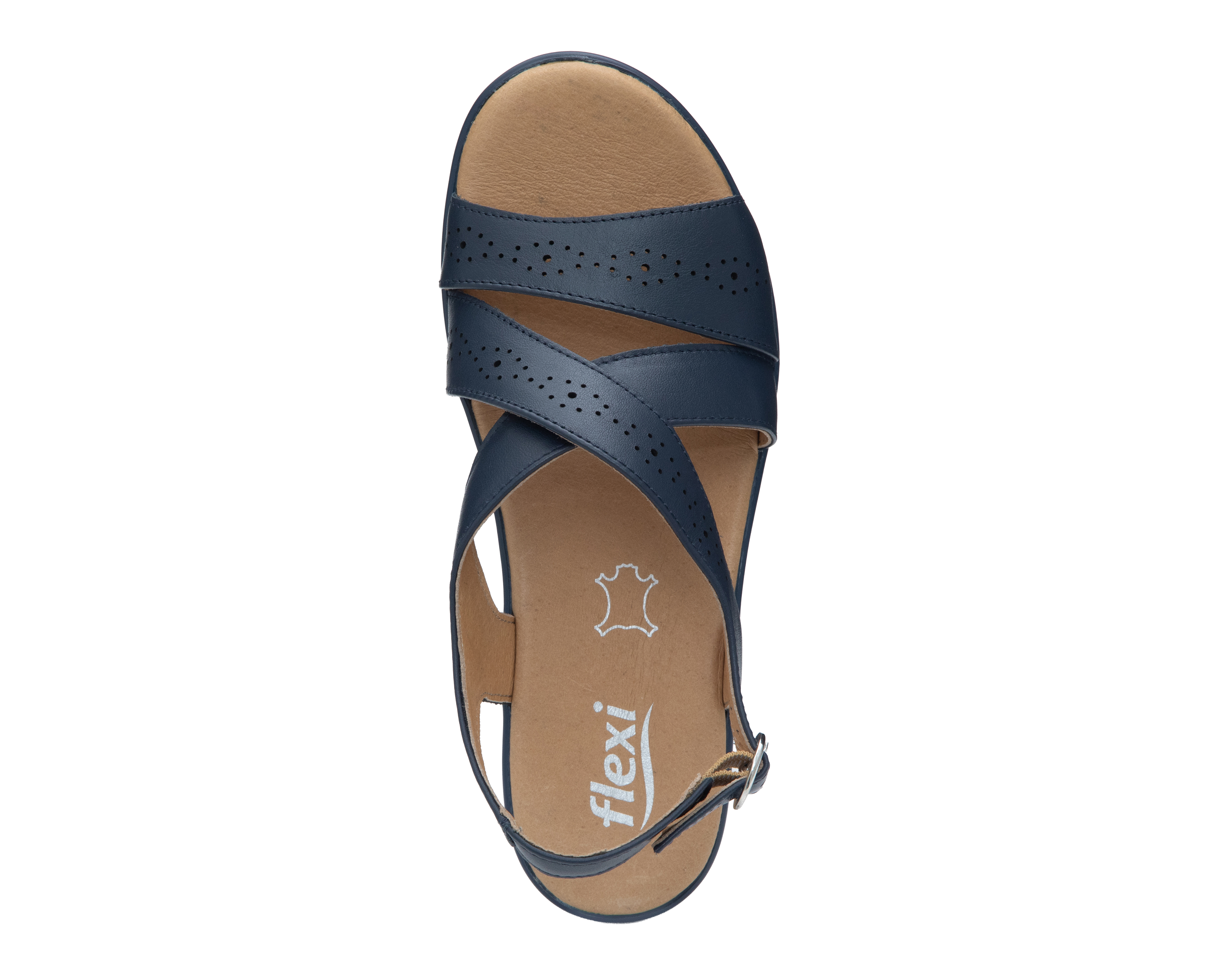 Foto 5 | Foto 5 | Sandalias Confort Flexi Amapola de Piel para Mujer