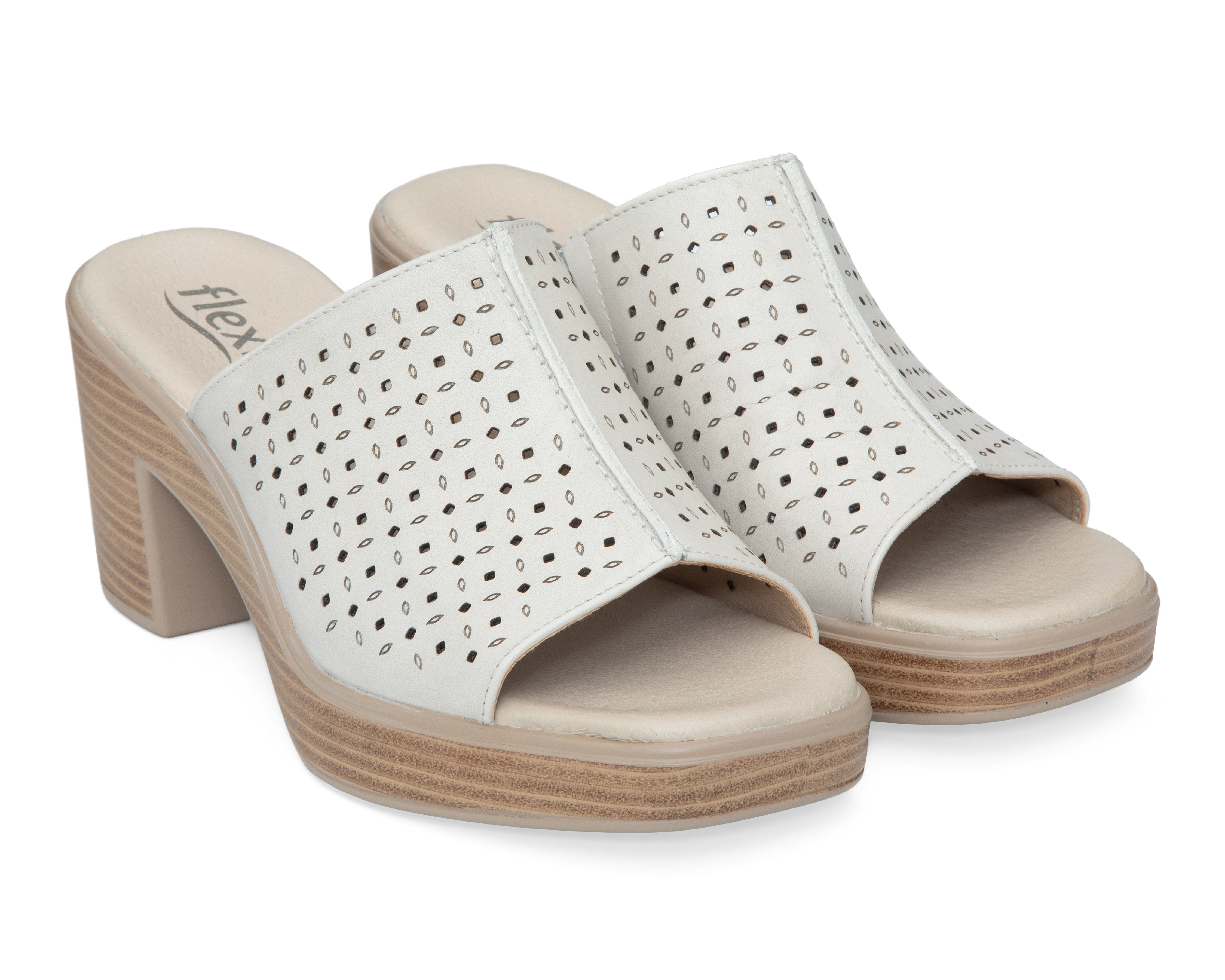 Sandalias Confort Flexi de Piel para Mujer