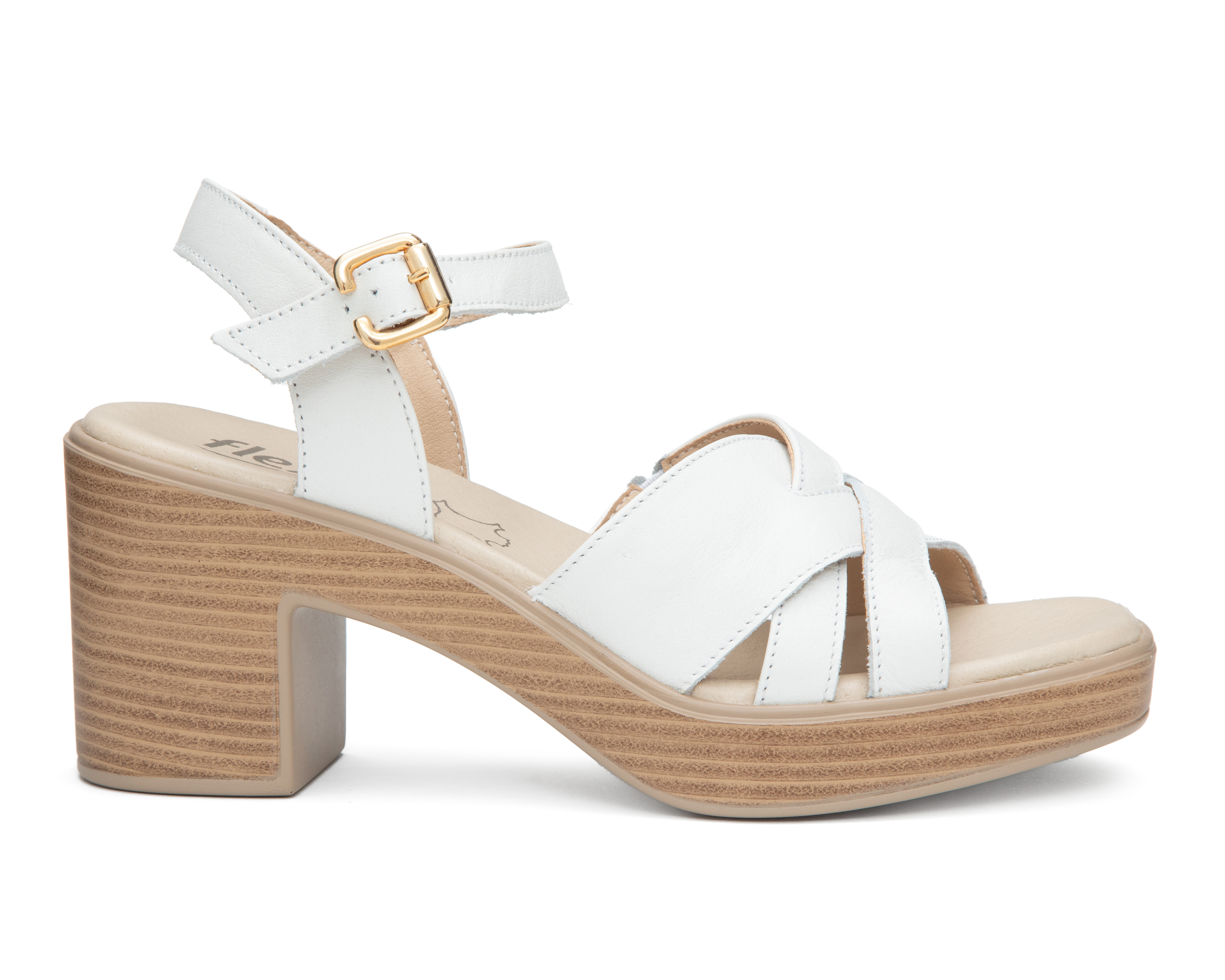 Foto 2 | Foto 2 | Sandalias Confort Flexi Kaia de Piel para Mujer