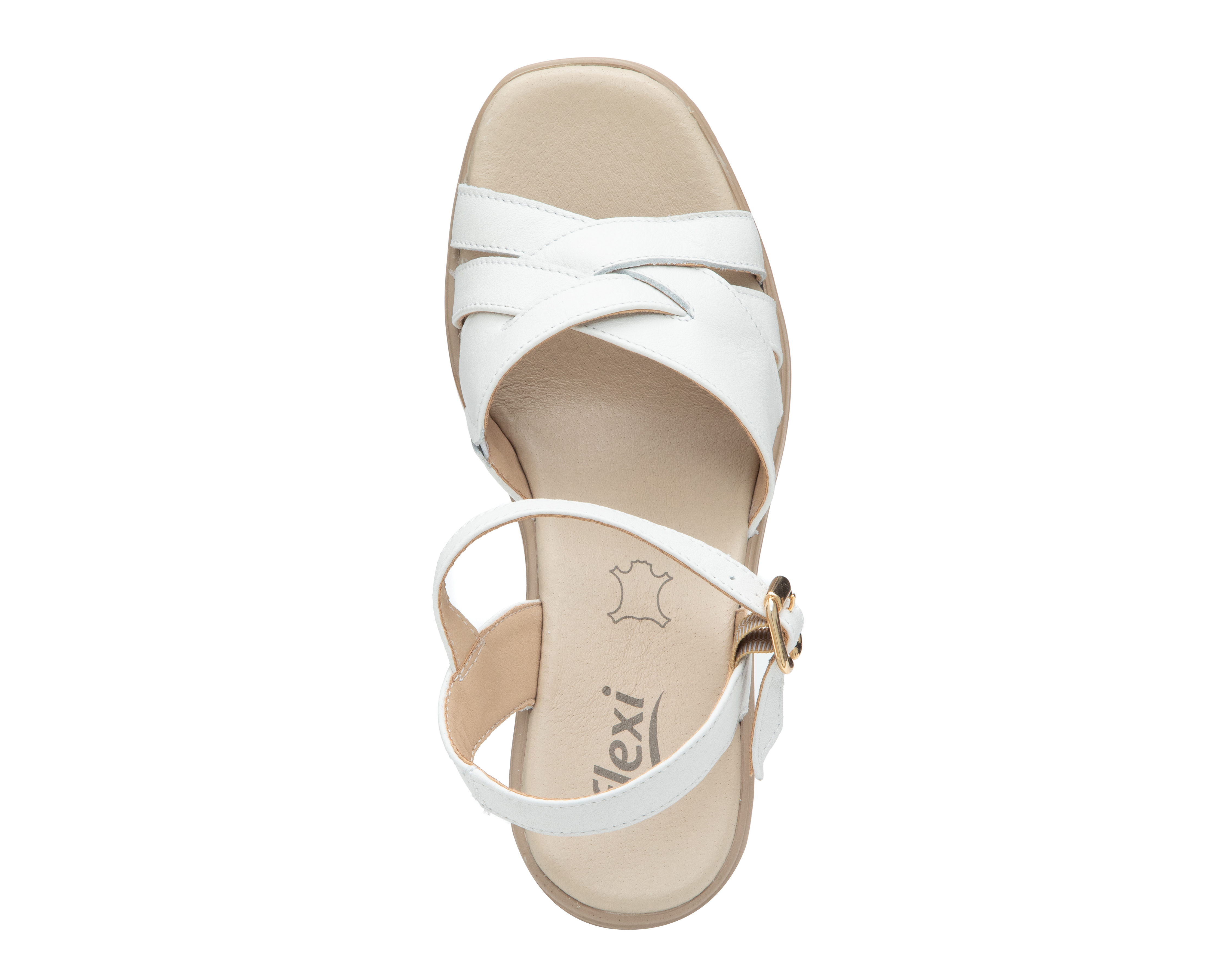 Foto 5 | Foto 5 | Sandalias Confort Flexi Kaia de Piel para Mujer