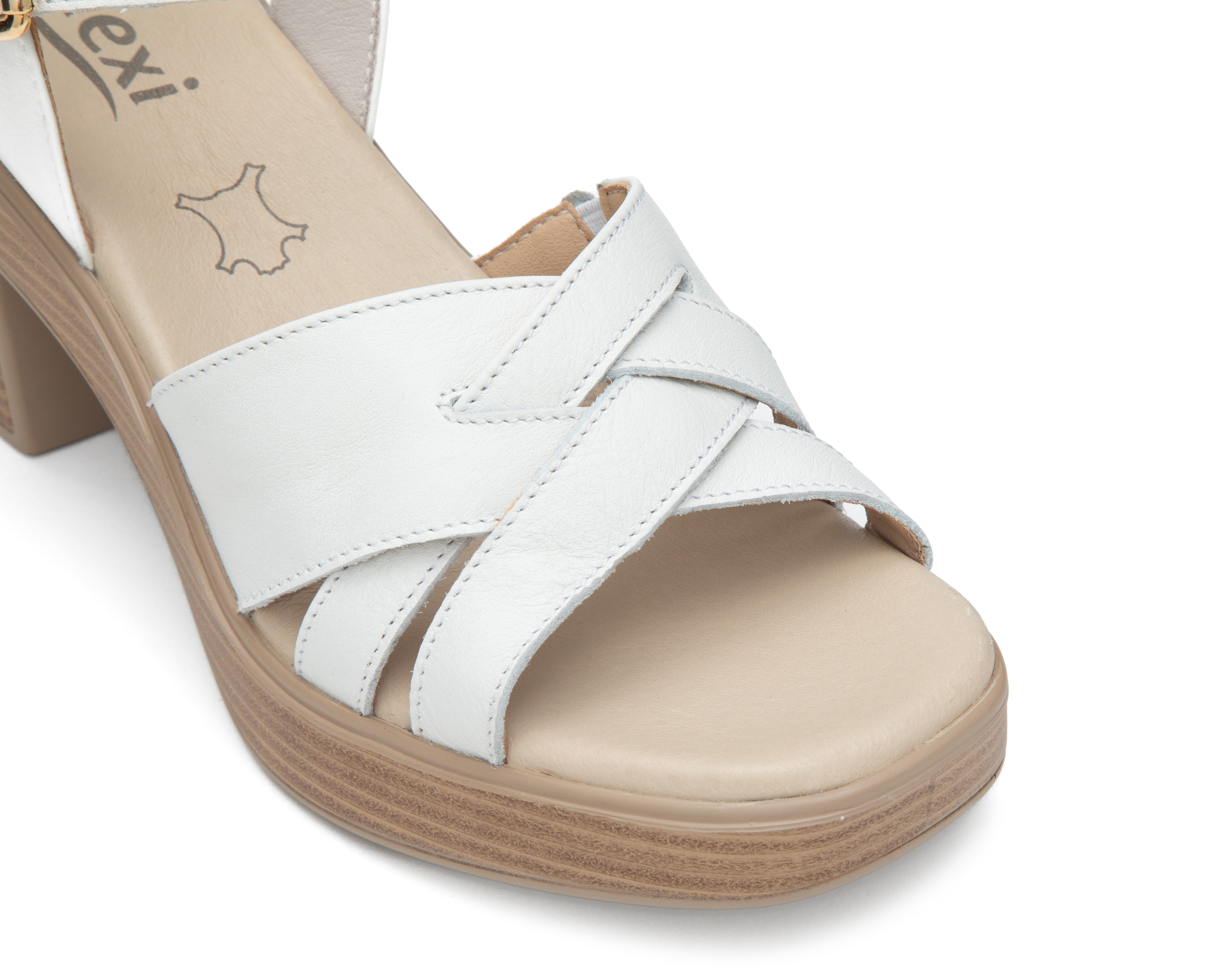 Foto 6 | Foto 6 | Sandalias Confort Flexi Kaia de Piel para Mujer