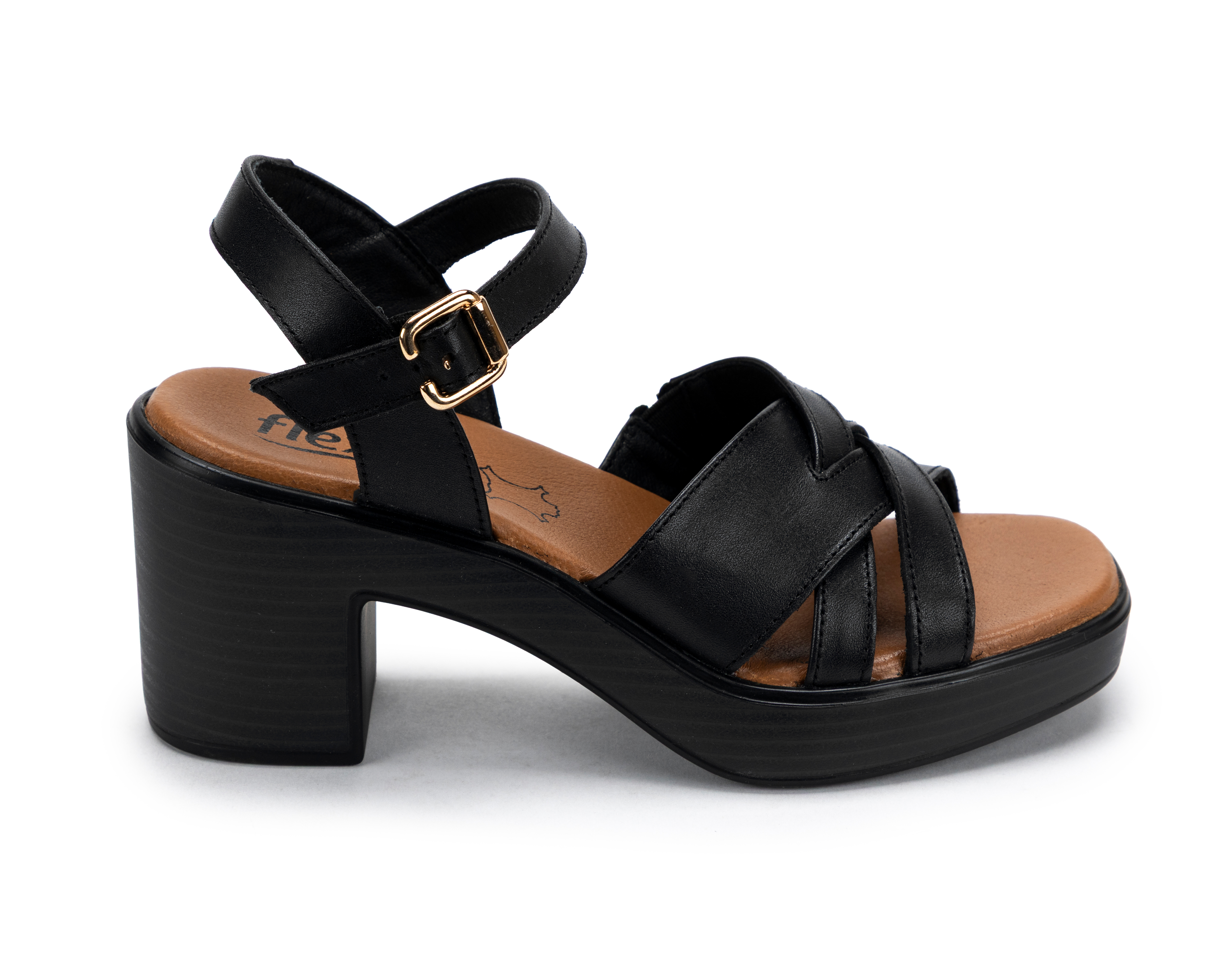 Foto 2 | Foto 2 | Sandalias Confort Flexi Kaia de Piel para Mujer