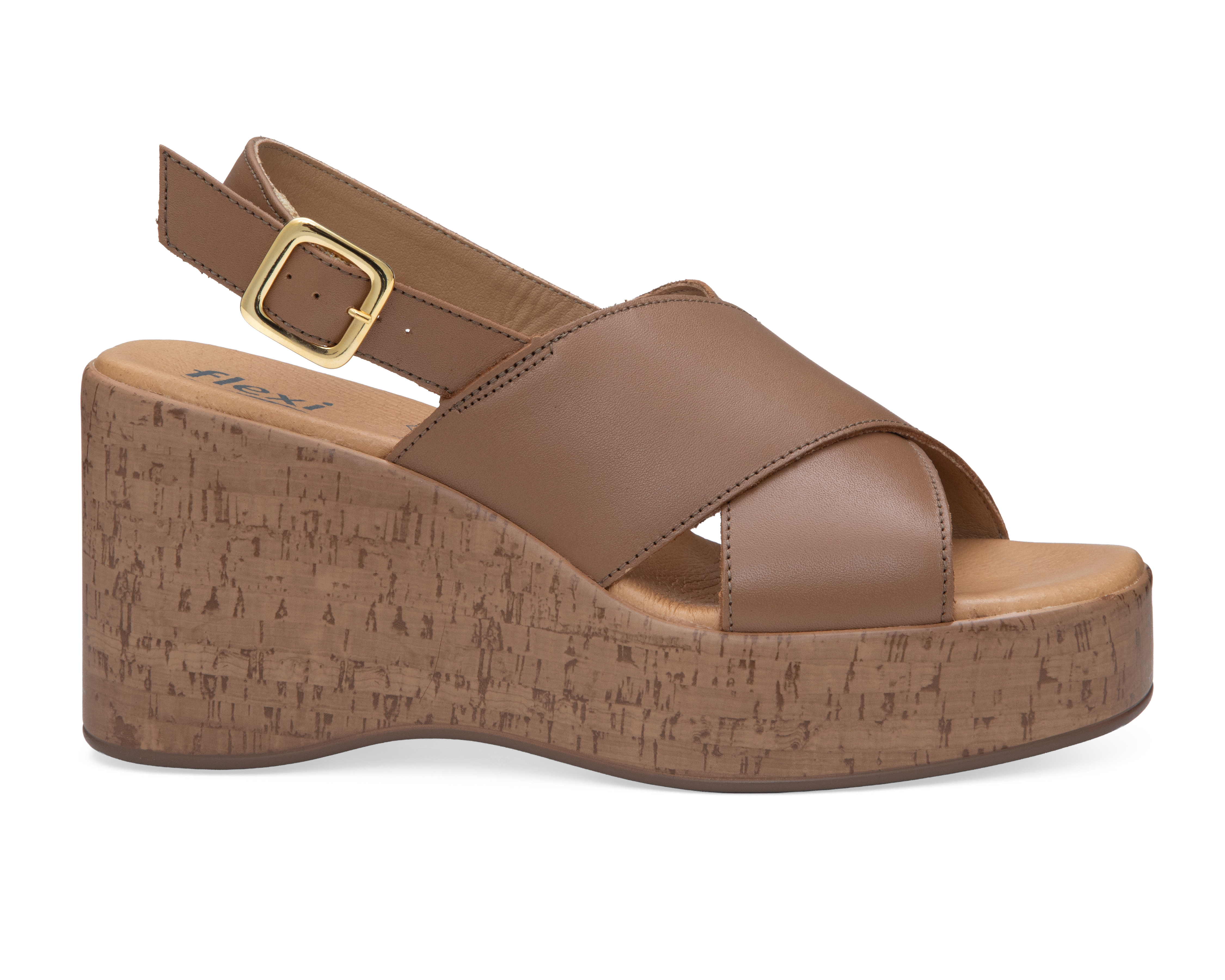 Foto 3 pulgar | Foto 2 | Sandalias Casuales Flexi Geraldinne de Piel para Mujer