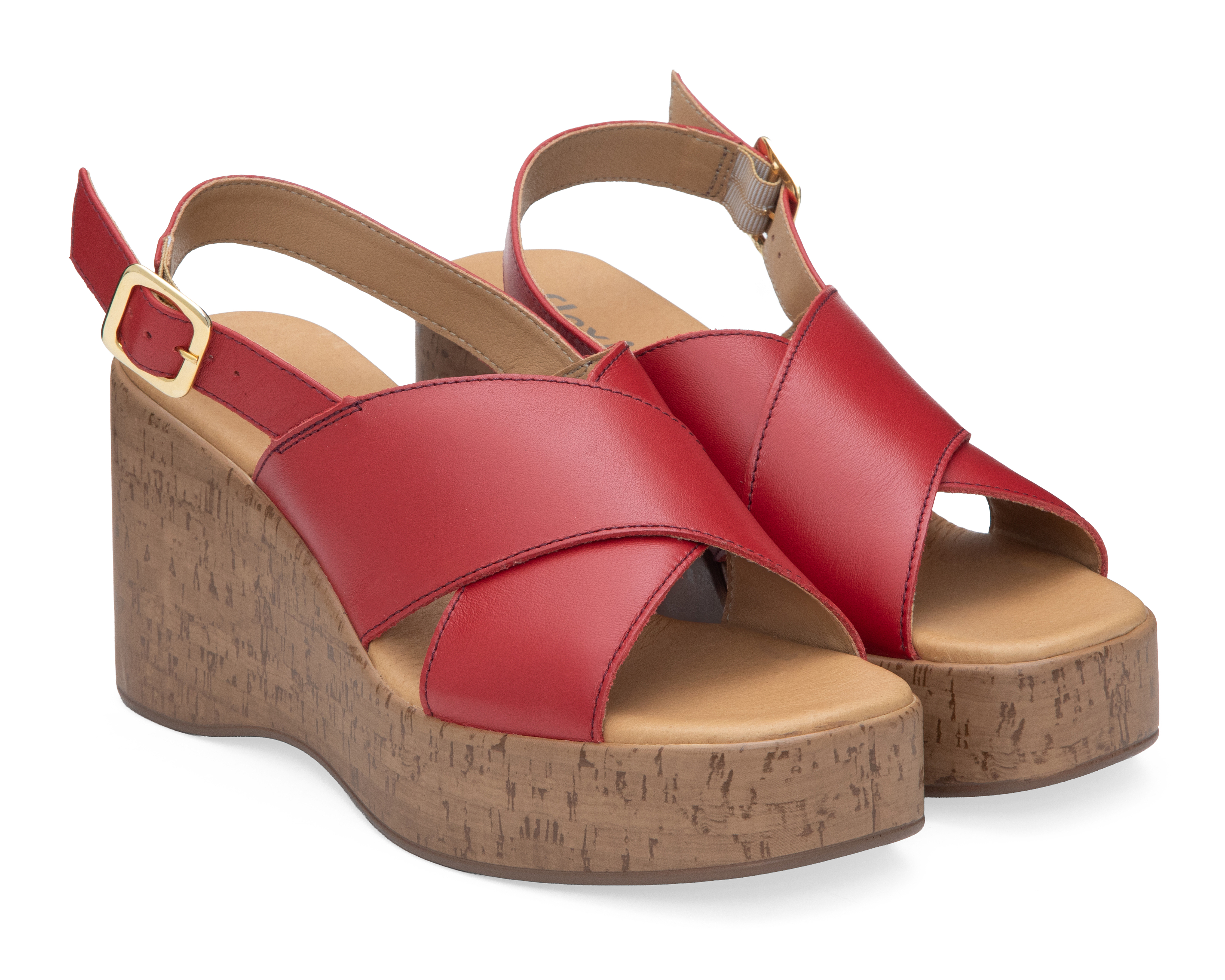 Sandalias Casuales Flexi Geraldinne de Piel para Mujer