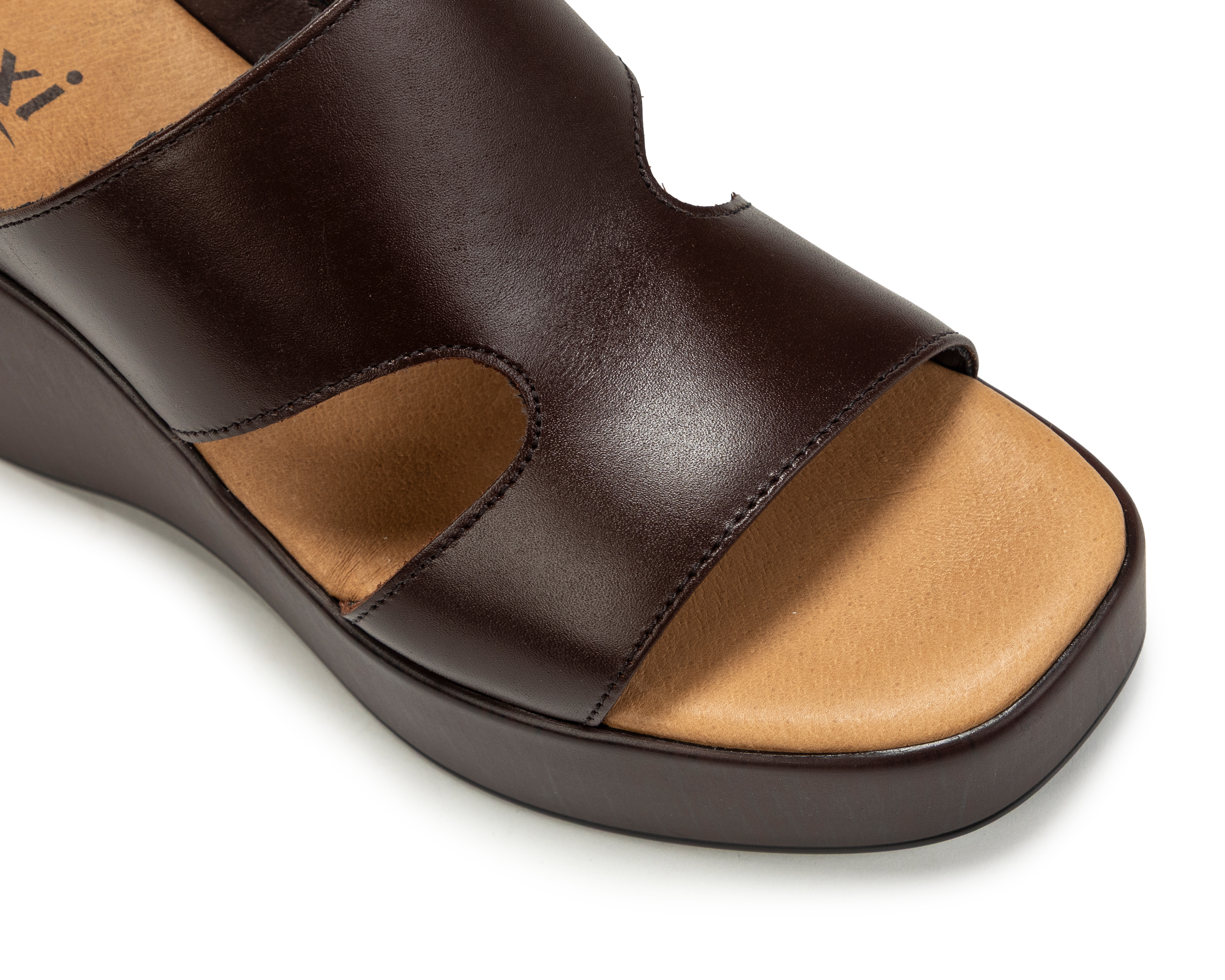 Foto 6 | Foto 6 | Sandalias Casuales Flexi Geraldinne de Piel para Mujer