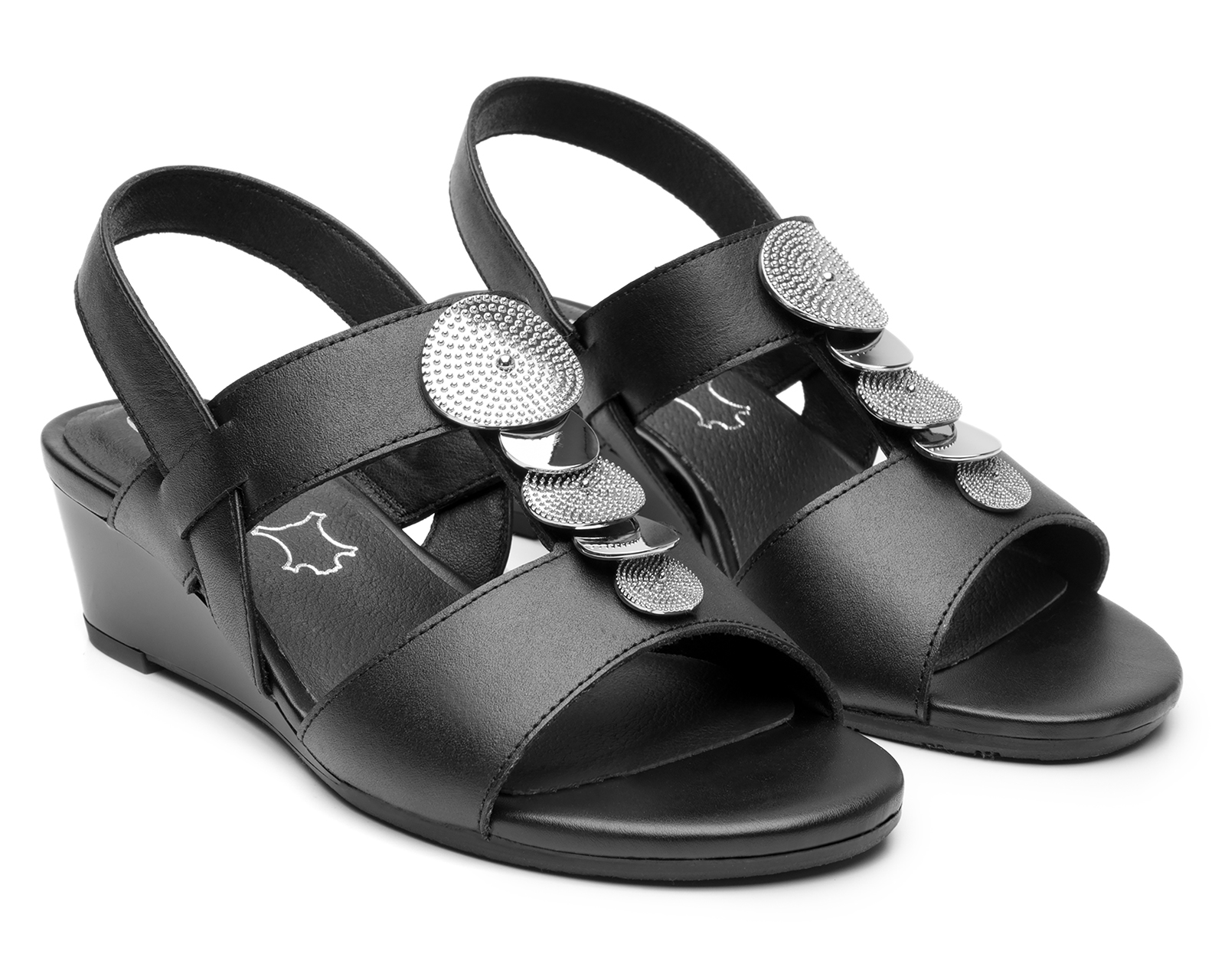 Sandalias Confort Flexi Begoña de Piel para Mujer