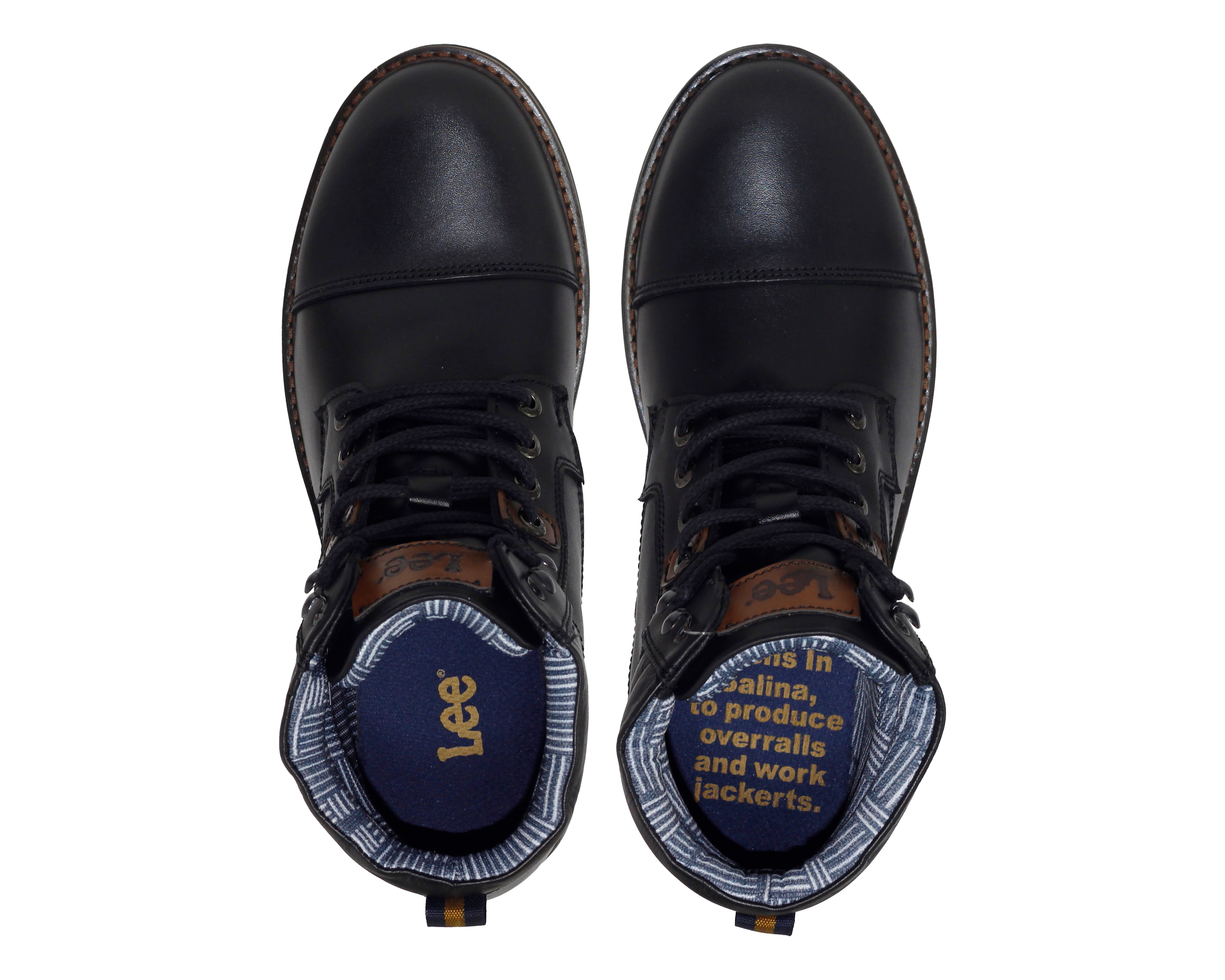 Foto 5 | Foto 5 | Botas Casuales Lee de Piel para Hombre