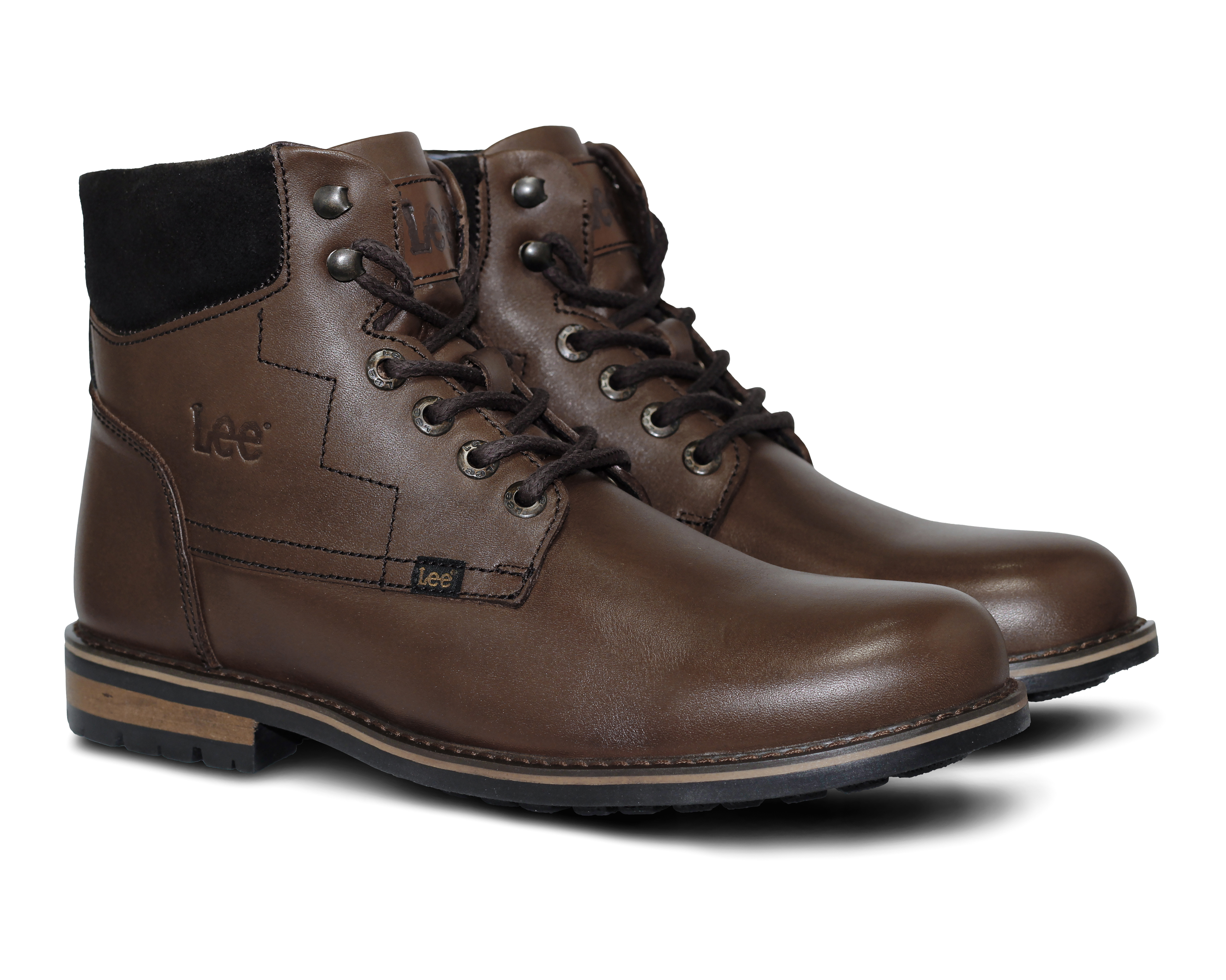 Foto 1 | Foto 1 | Botas Casuales Lee de Piel para Hombre