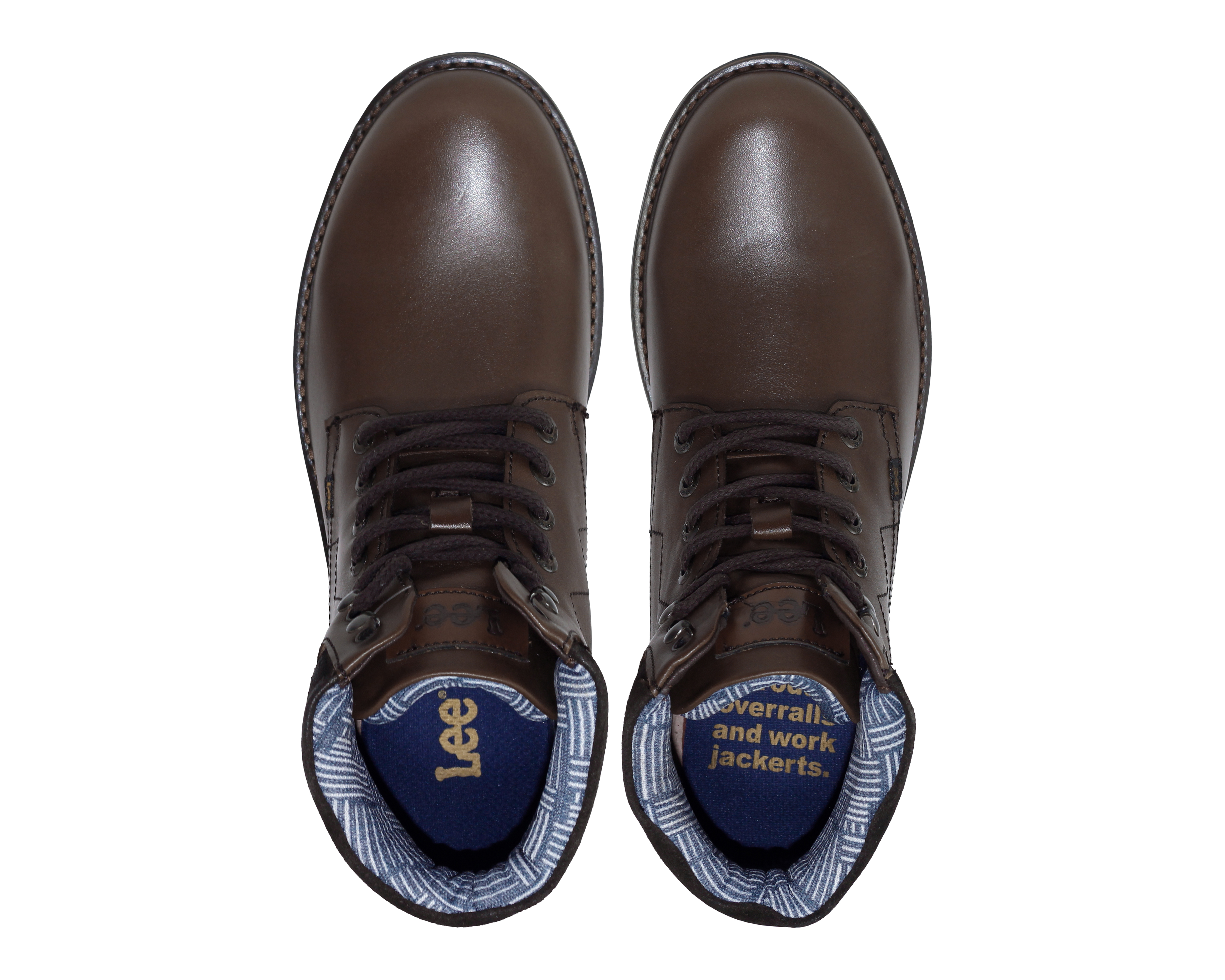 Foto 5 | Foto 5 | Botas Casuales Lee de Piel para Hombre