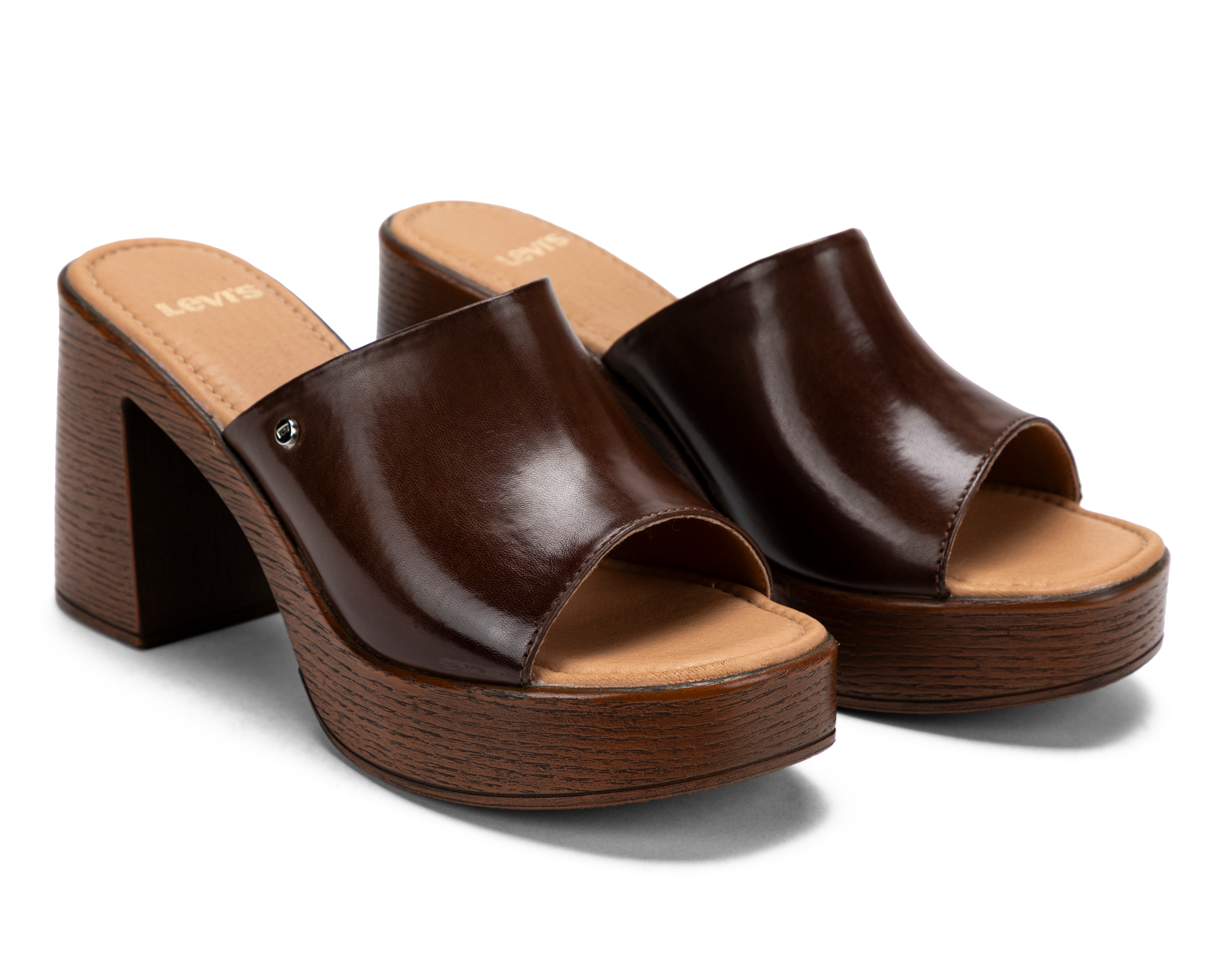 Foto 2 pulgar | Foto 1 | Sandalias de Tacón Levi's Eleanor para Mujer