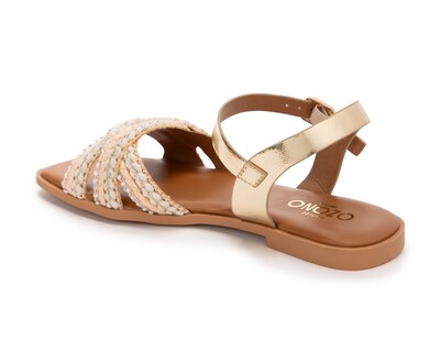 Foto 3 | Foto 3 | Sandalias Casuales Capa de Ozono Durazno para Mujer