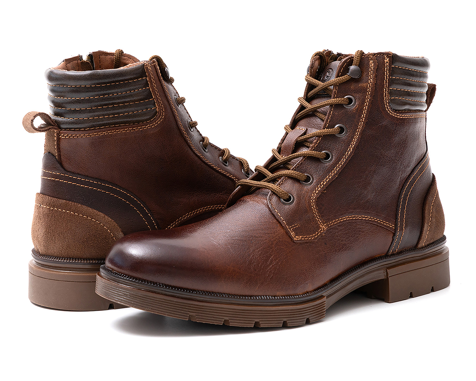 Foto 2 pulgar | Foto 1 | Botas Casuales Christian Gallery de Piel para Hombre