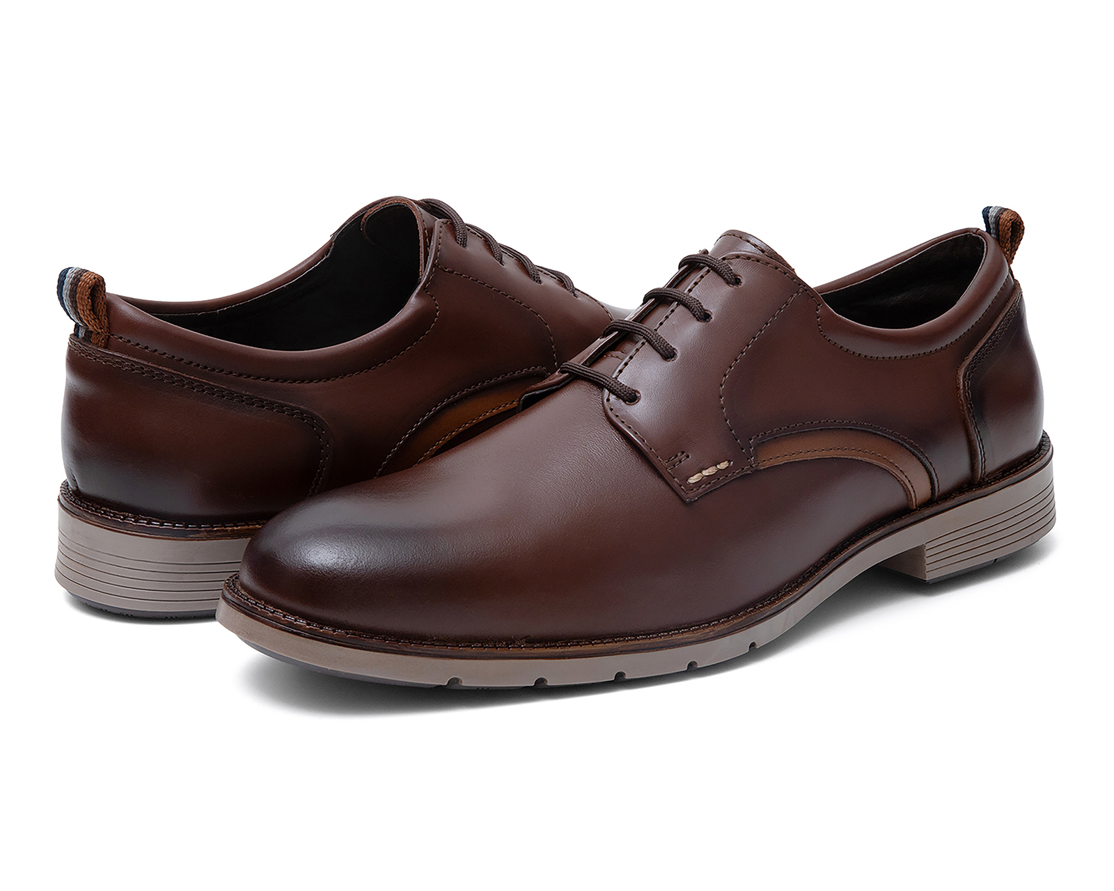 Foto 2 pulgar | Foto 1 | Zapatos Casuales Christian Gallery de Piel para Hombre