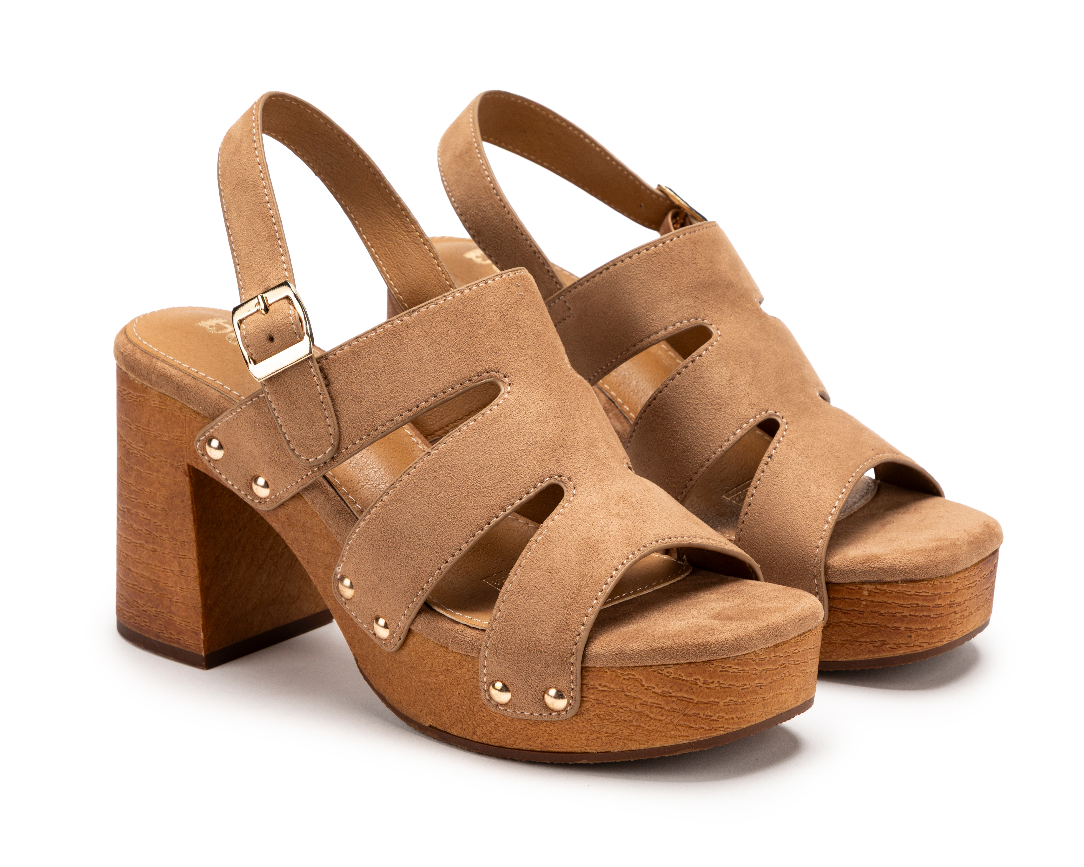 Foto 2 pulgar | Foto 1 | Sandalias de Tacón Berlin para Mujer