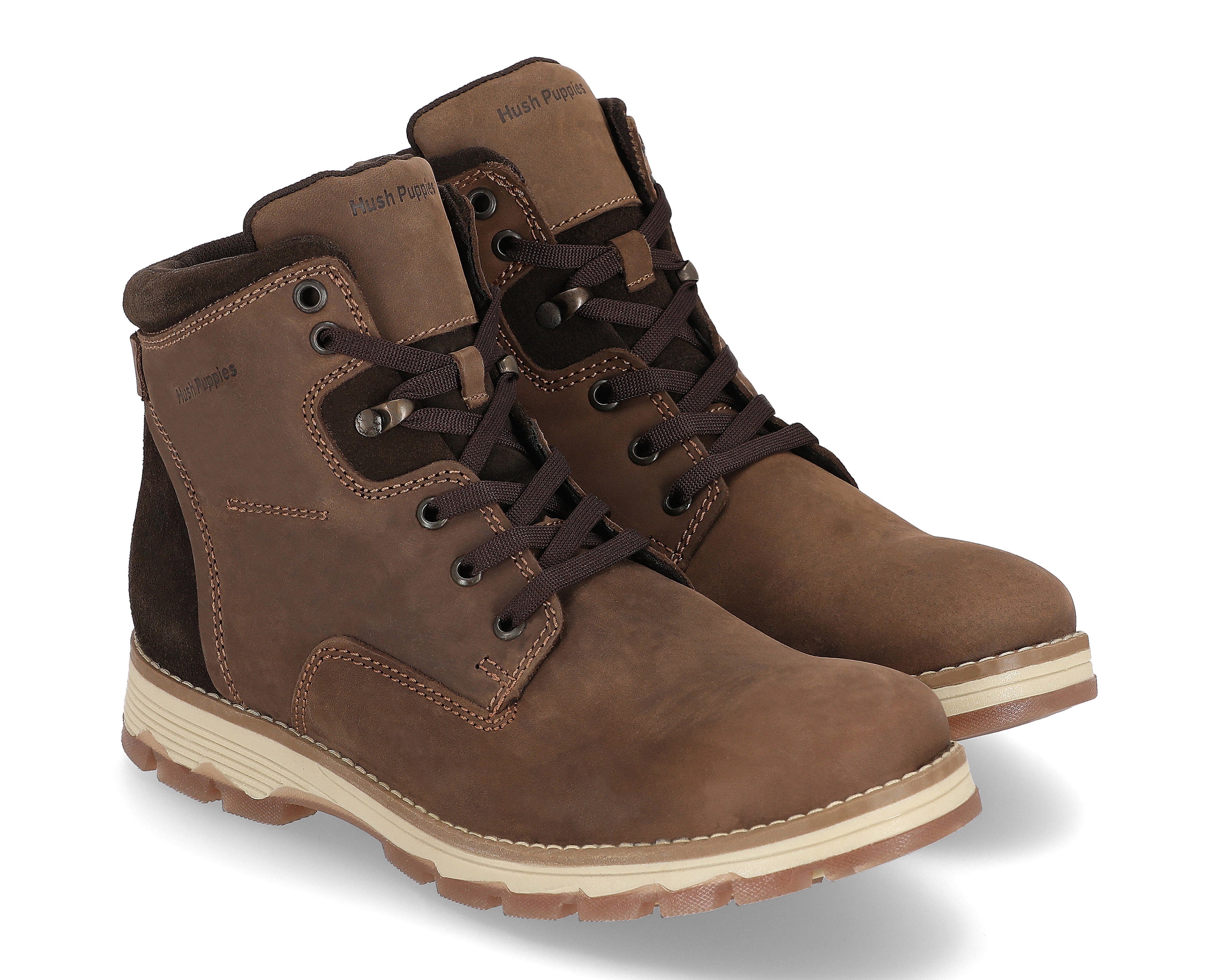 Botas Casuales Hush Puppies de Piel para Hombre