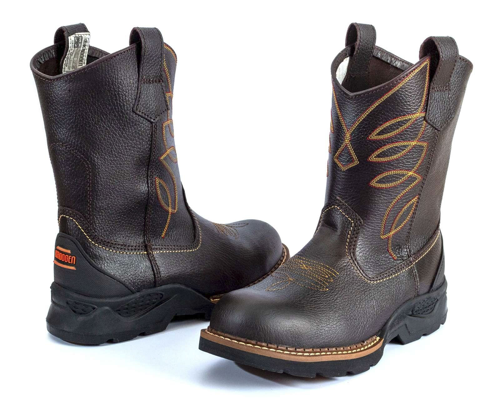 Foto 2 pulgar | Foto 1 | Botas de Trabajo Kroogen de Piel para Hombre