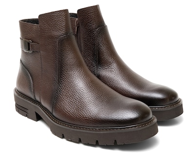 Foto 1 | Foto 1 | Botas Casuales Strona de Piel para Hombre