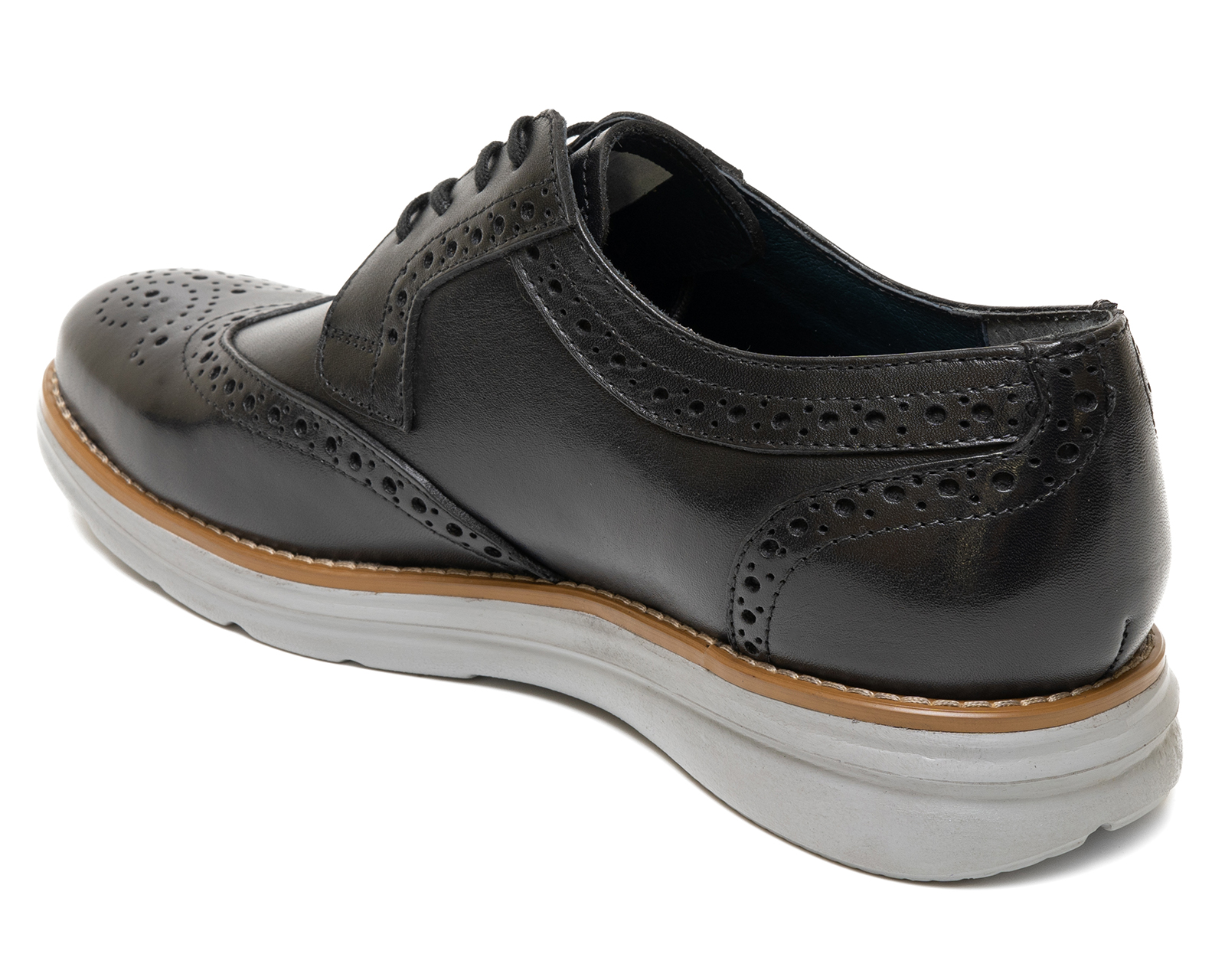 Foto 3 | Foto 3 | Zapatos Casuales Strona de Piel para Hombre