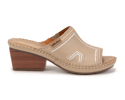 Foto 2 | Foto 2 | Sandalias Confort Lobo Solo de Piel para Mujer