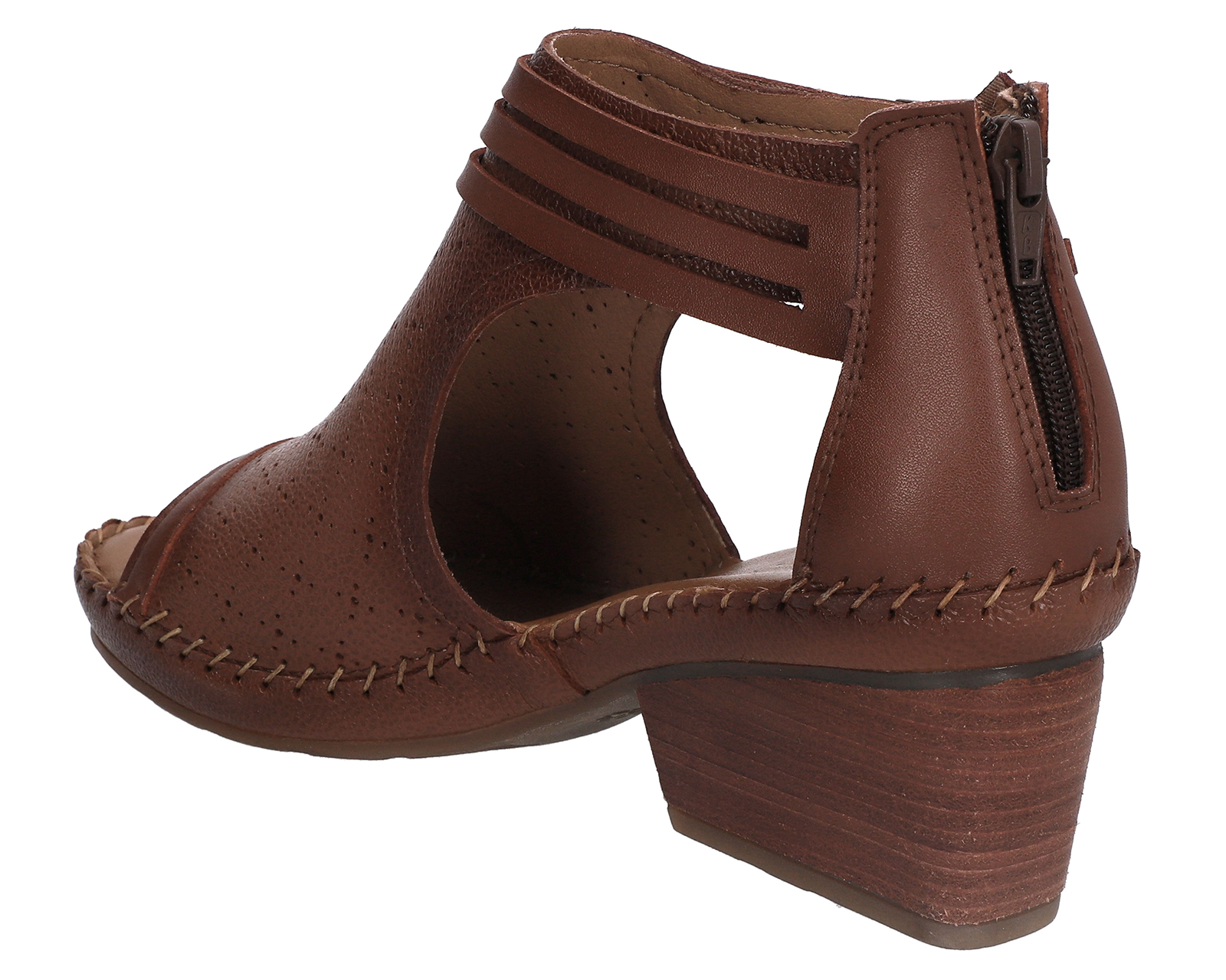 Foto 4 pulgar | Foto 3 | Sandalias Confort Lobo Solo de Piel para Mujer