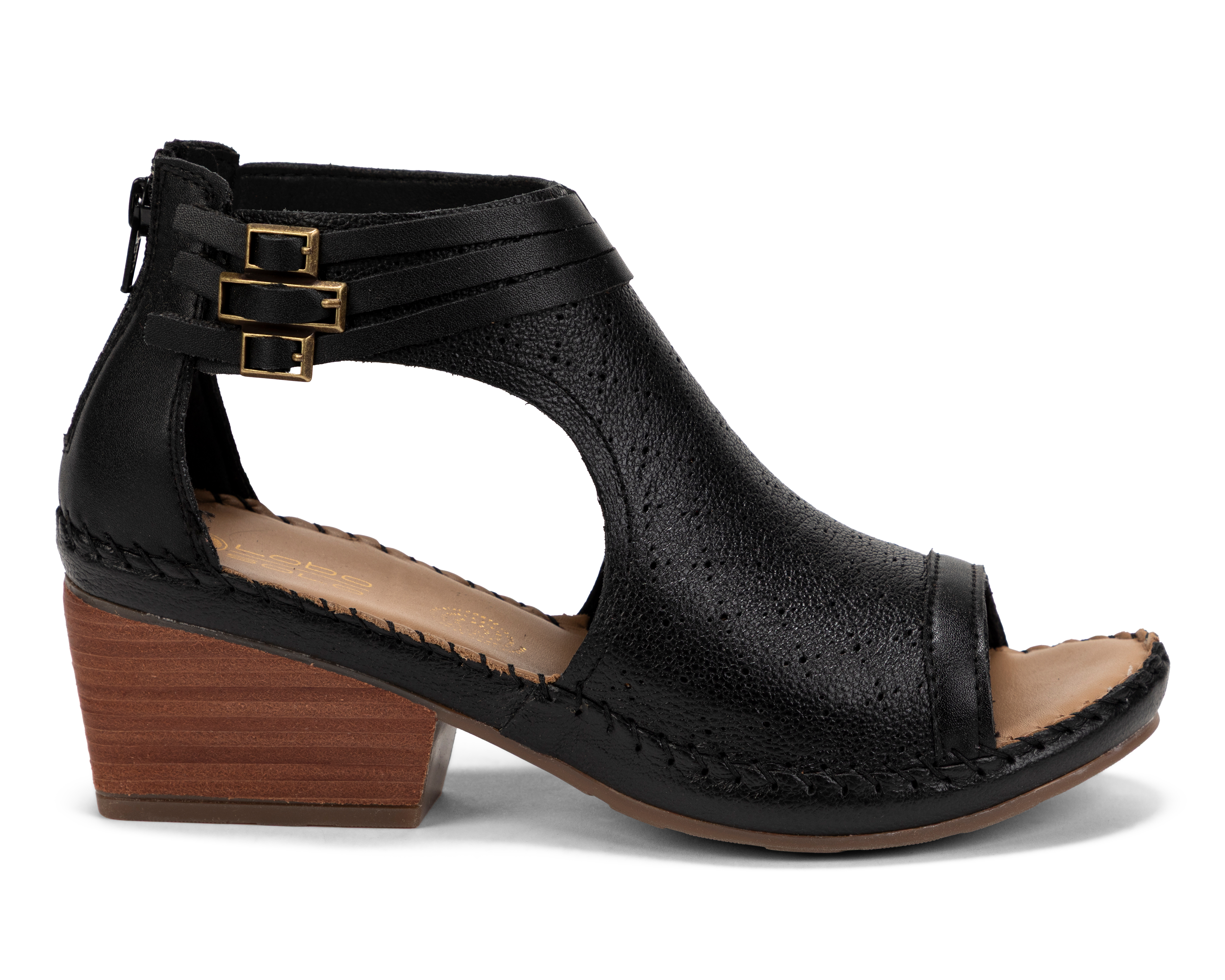 Foto 2 | Foto 2 | Sandalias Confort Lobo Solo de Piel para Mujer