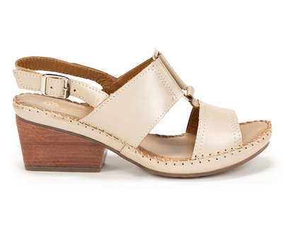 Foto 2 | Foto 2 | Sandalias Confort Lobo Solo de Piel para Mujer