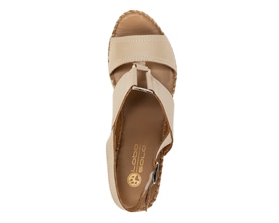 Foto 5 | Foto 5 | Sandalias Confort Lobo Solo de Piel para Mujer