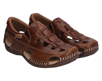 Foto 1 | Foto 1 | Sandalias Confort Lobo Solo de Piel para Mujer