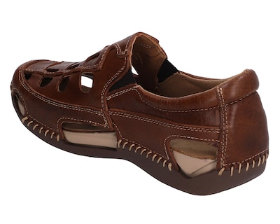 Foto 3 | Foto 3 | Sandalias Confort Lobo Solo de Piel para Mujer