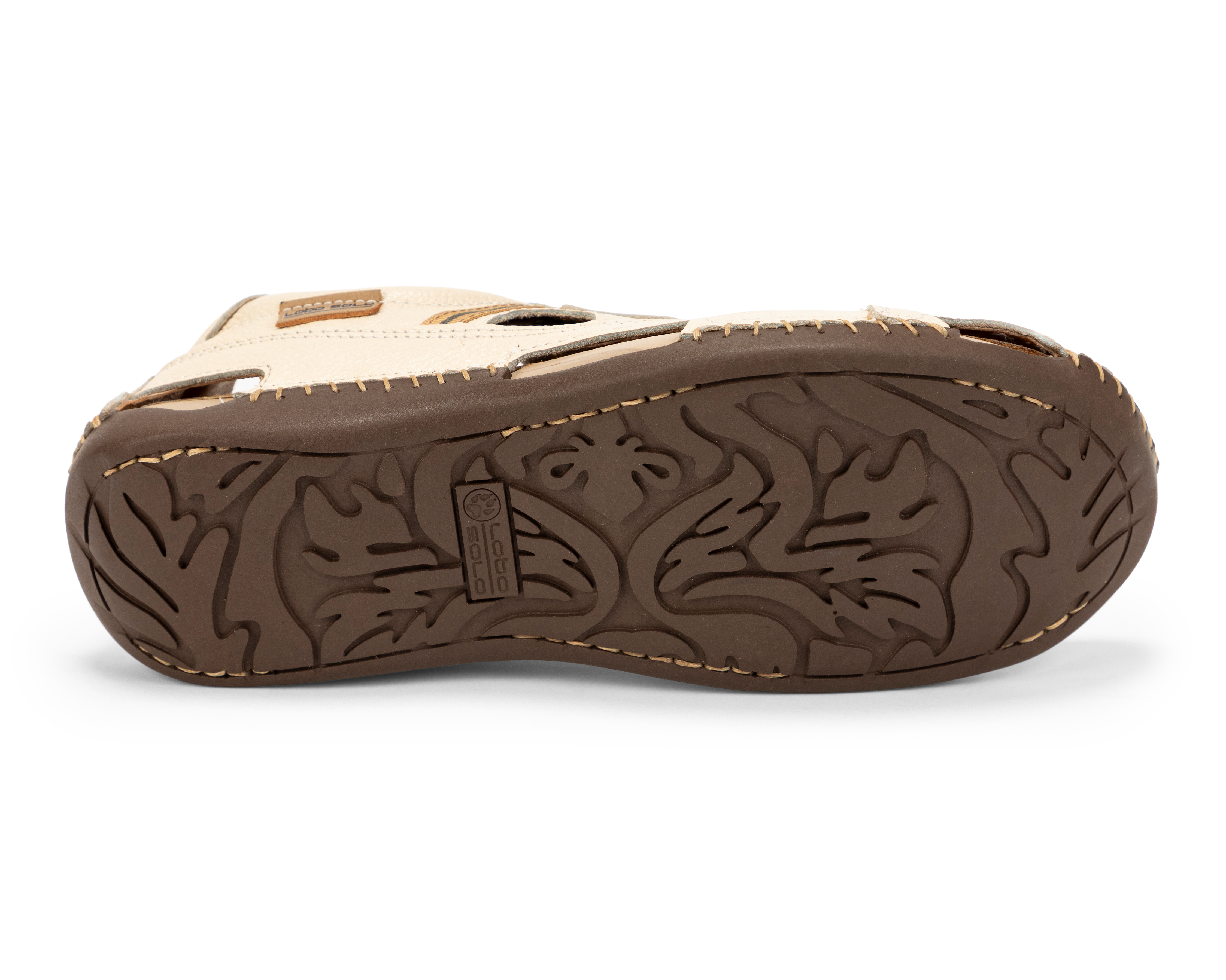 Foto 4 | Foto 4 | Sandalias Confort Lobo Solo de Piel para Mujer