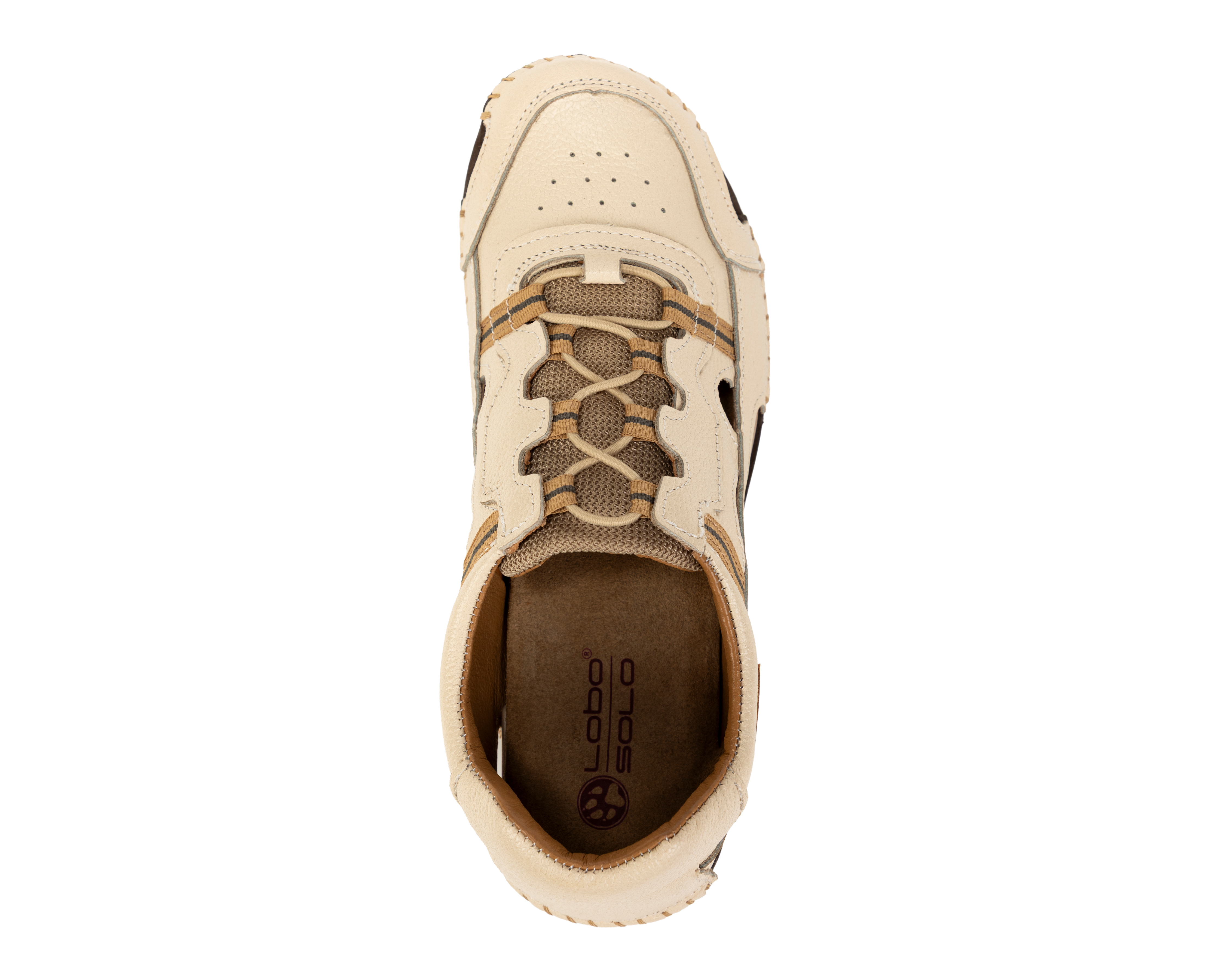 Foto 5 | Foto 5 | Sandalias Confort Lobo Solo de Piel para Mujer