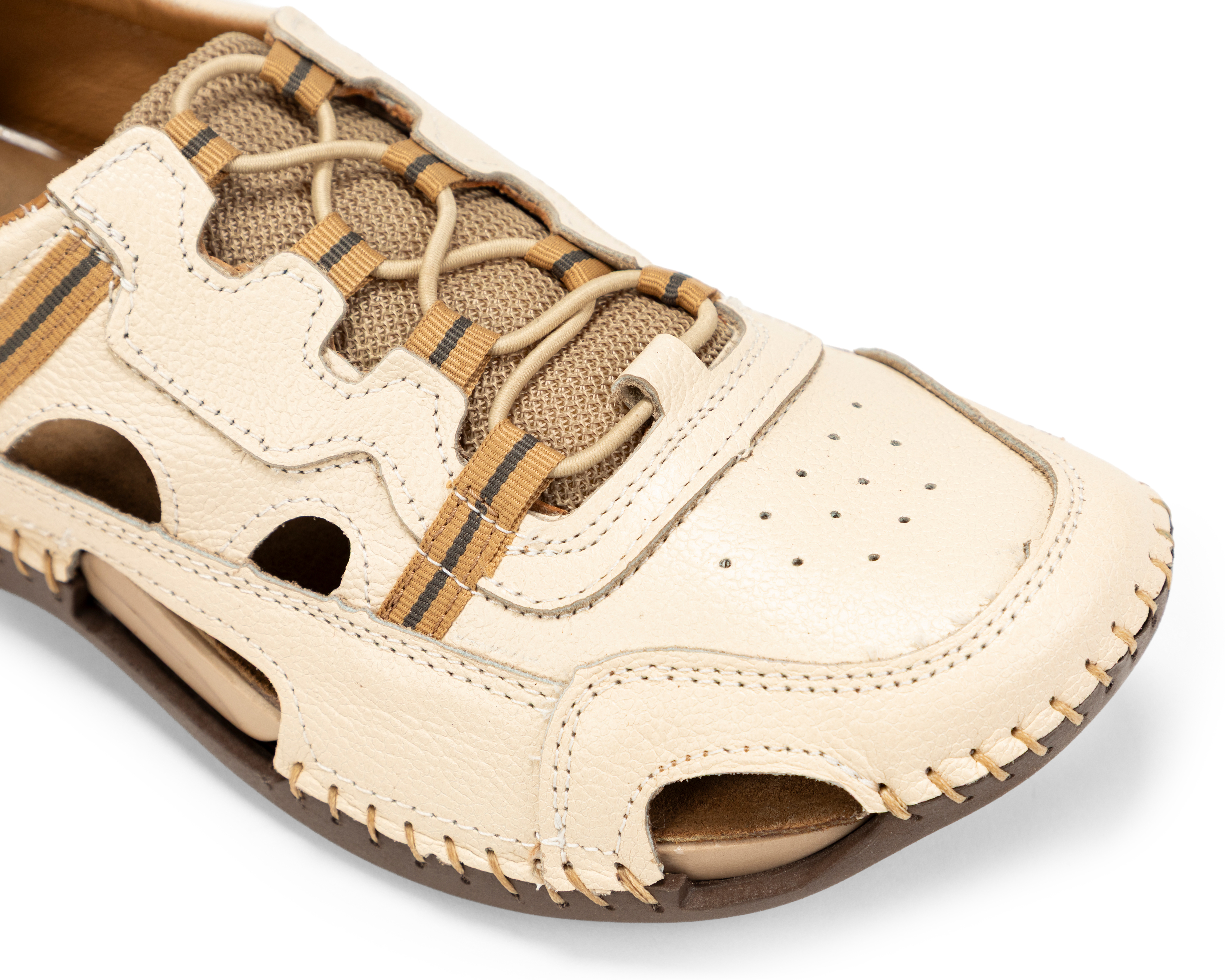 Foto 6 | Foto 6 | Sandalias Confort Lobo Solo de Piel para Mujer